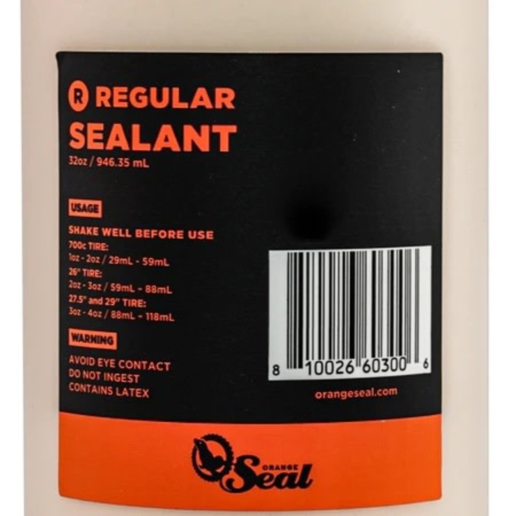 Orange Seal Orange Seal tire sealant 4oz regular refill