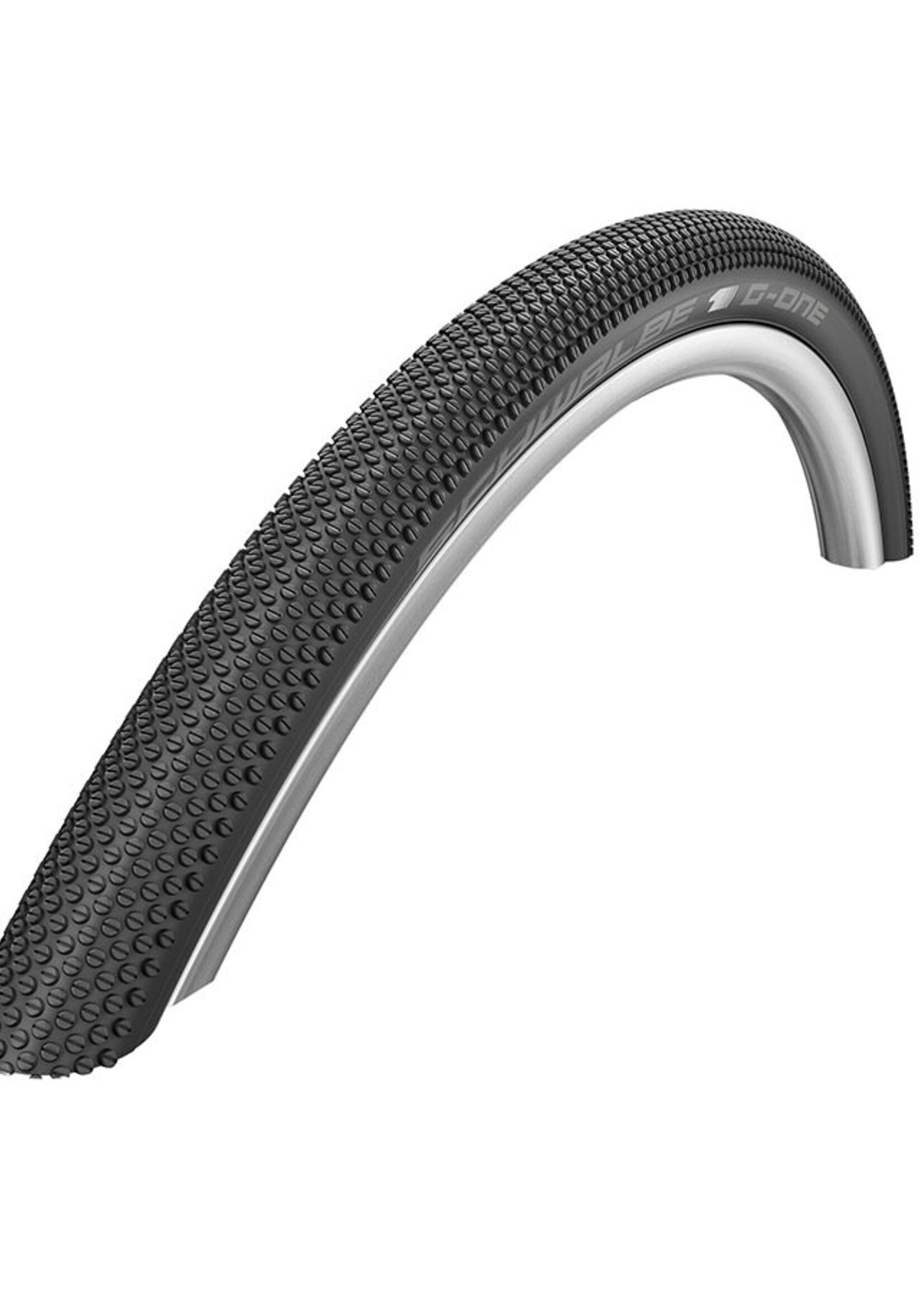 SCHWALBE SCHWALBE, Tire, G-One, Allround, 700x40C, Folding, Tubeless Ready, ADDIX SpeedGrip, Super Ground, 127TPI, Black