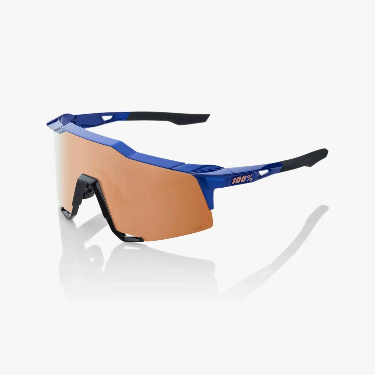 100%, SPEEDCRAFT - Gloss Cobalt Blue - HiPER Copper Mirror Lens