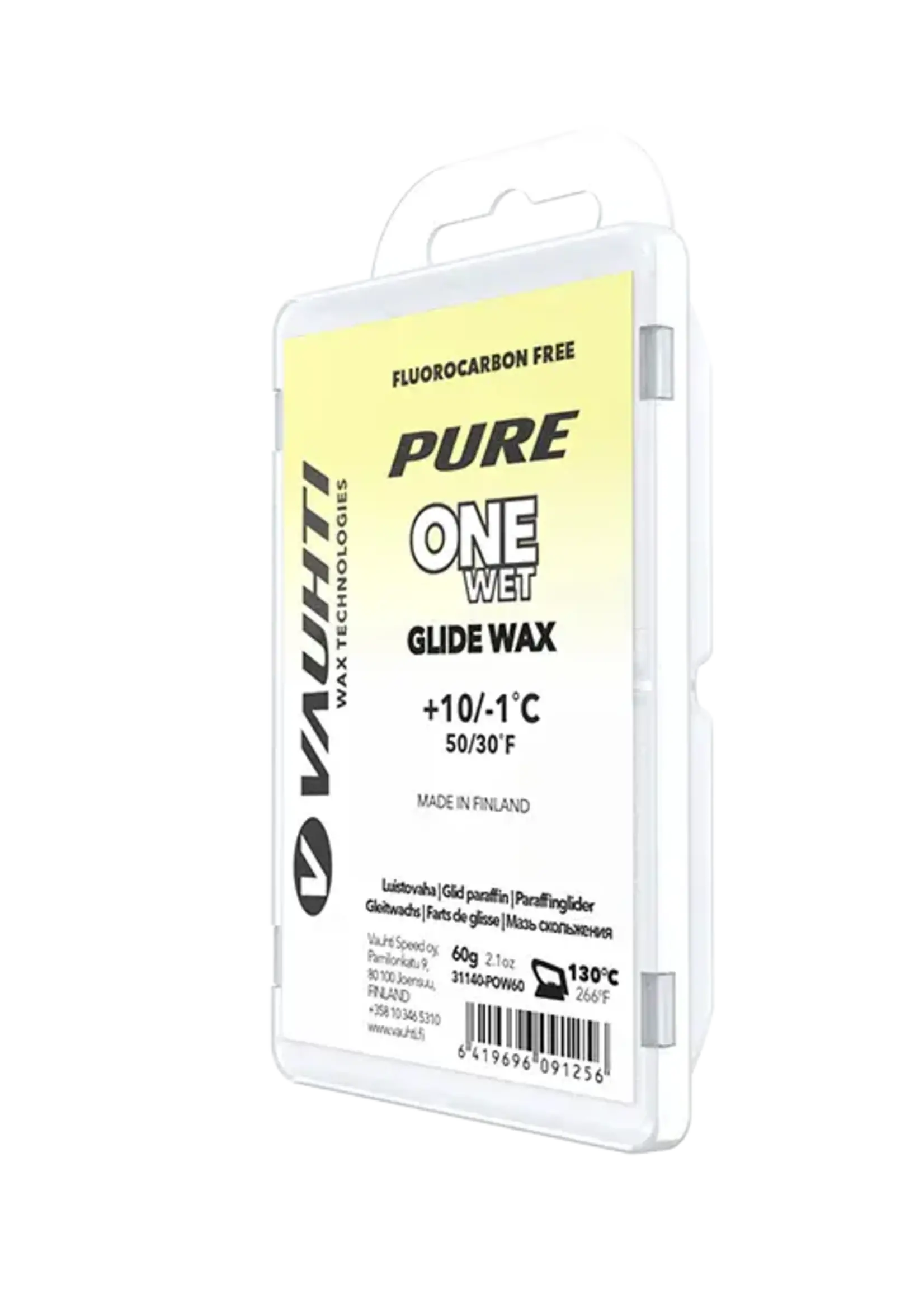 Vauhti VAUHTI, Pure ONE Glide Wax 180g bulk Block