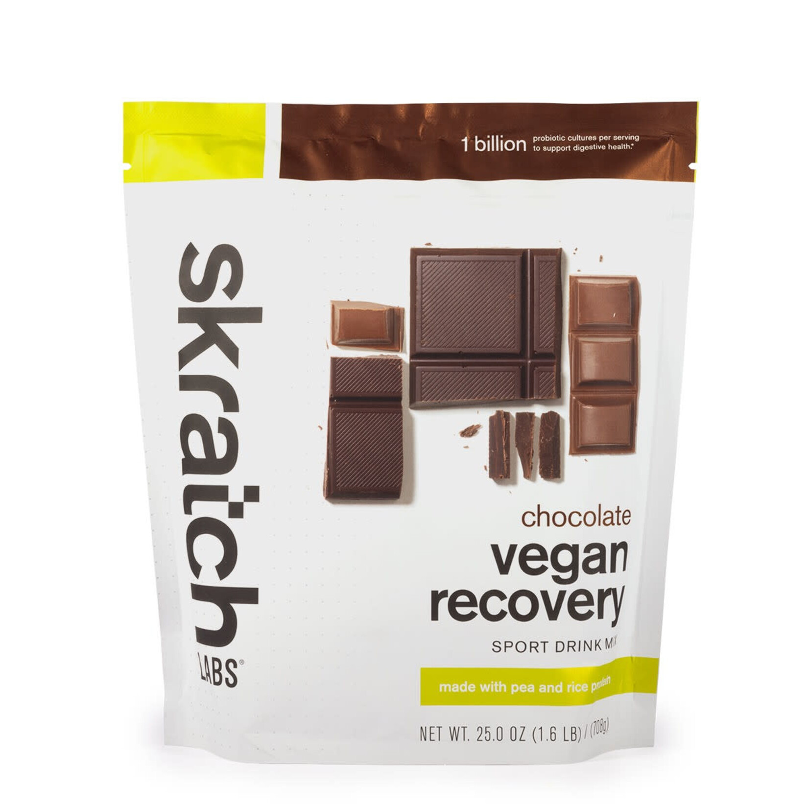 Skratch Labs SKRATCH, Vegan Sport Recovery, Chocolate, 708 g