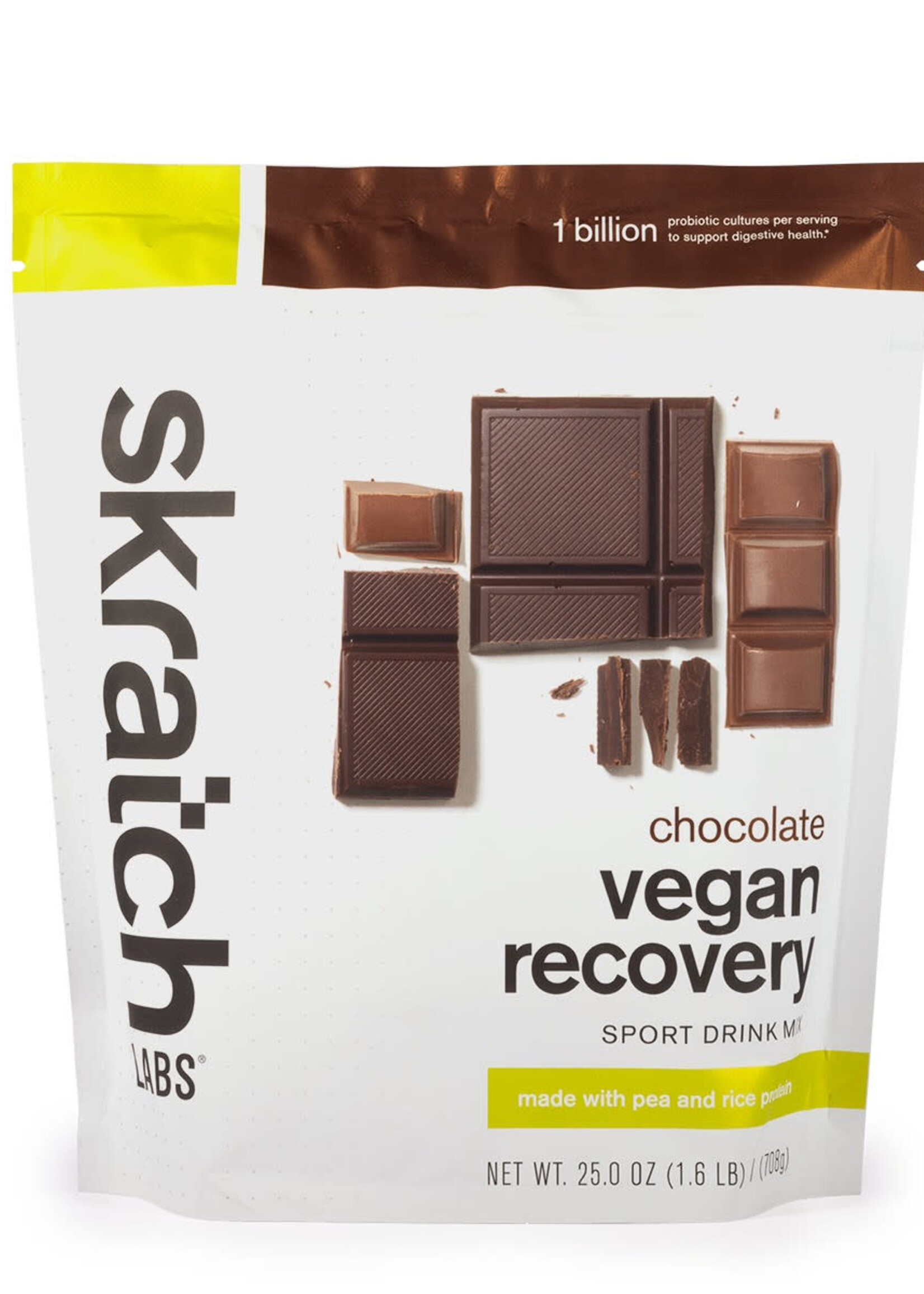 Skratch Labs SKRATCH, Vegan Sport Recovery, Chocolate, 708 g