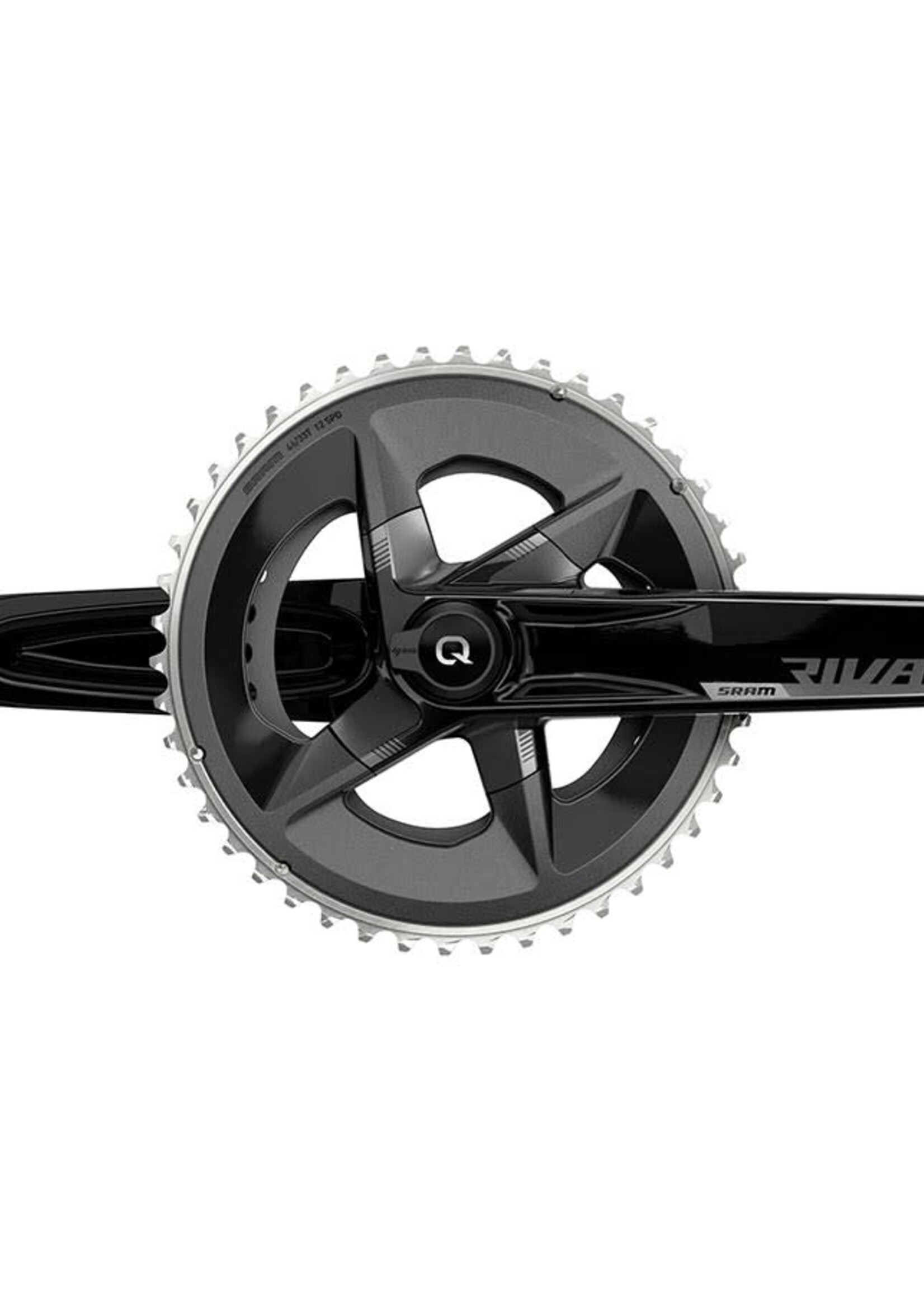 SRAM SRAM, Rival D1 Quarq 2x, Power Meter Crankset, Speed: 12, Spindle: 28.99mm, BCD: 107, 46/33, DUB, 170mm