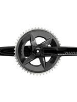 SRAM SRAM, Rival D1 2x, Crankset, Speed: 12, Spindle: 28.99mm, BCD: 107, 48/35, DUB, 172.5mm, Black, Road Disc