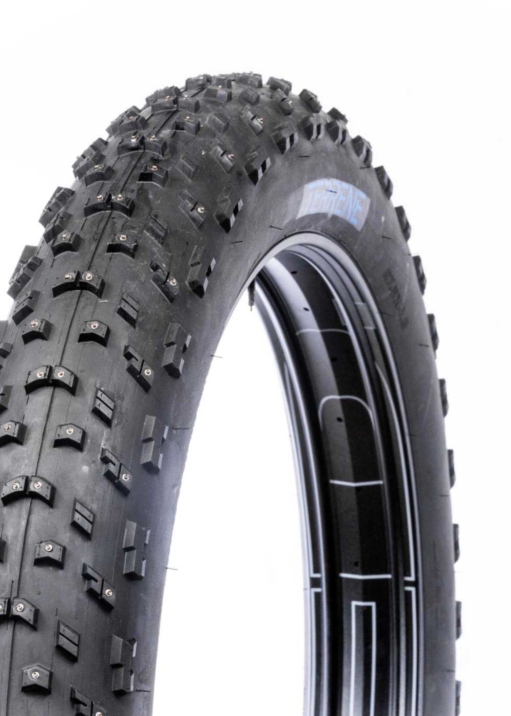 TERRENE TERRENE, YIPPEE KI YAY STUDDED, 27.5x4.3, BLK