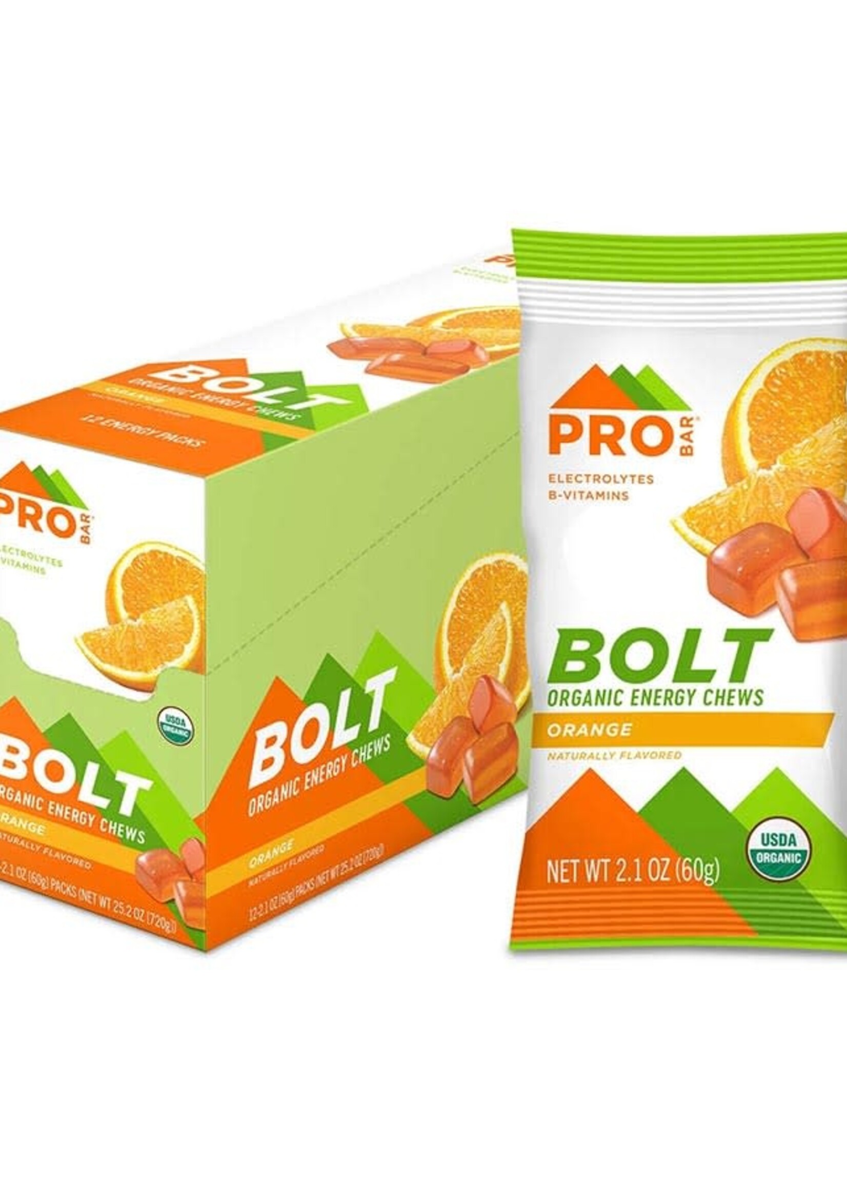 ProBar ProBar, Bolt, Chews, Orange, 12pcs single