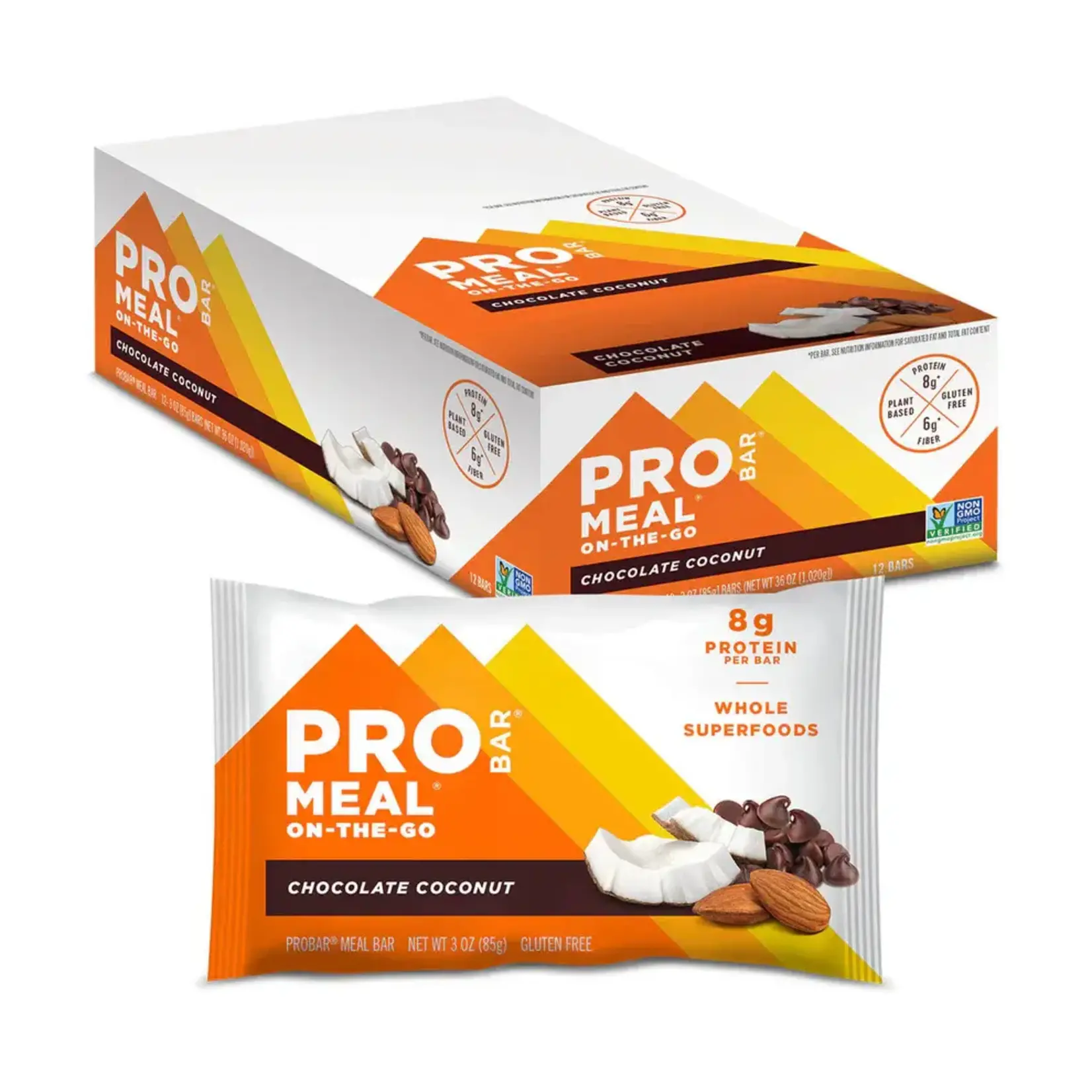ProBar ProBar, Simply Real, Bars, Chocolate/Coconut,