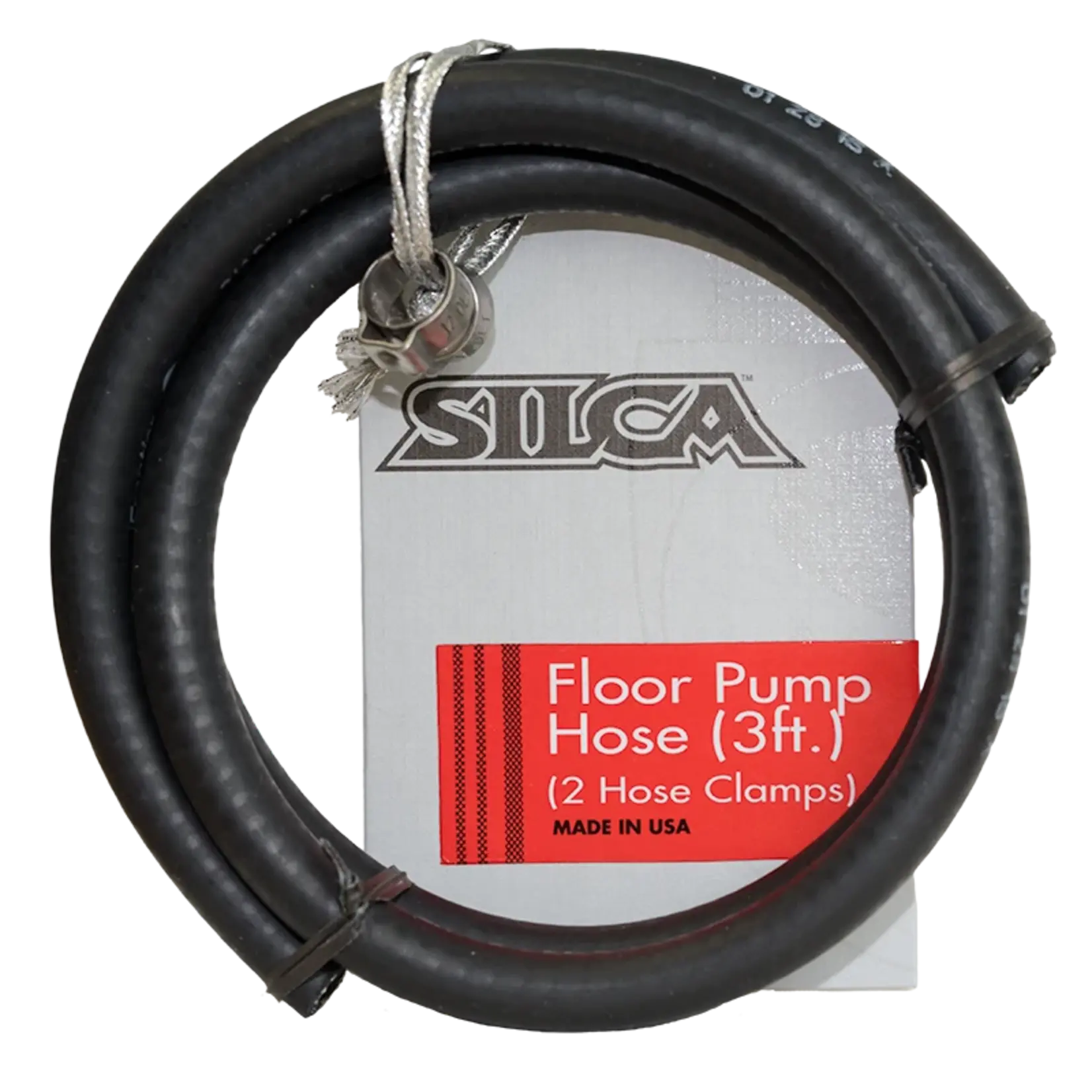 Silca Silca replacement hose 3ft w/clamp