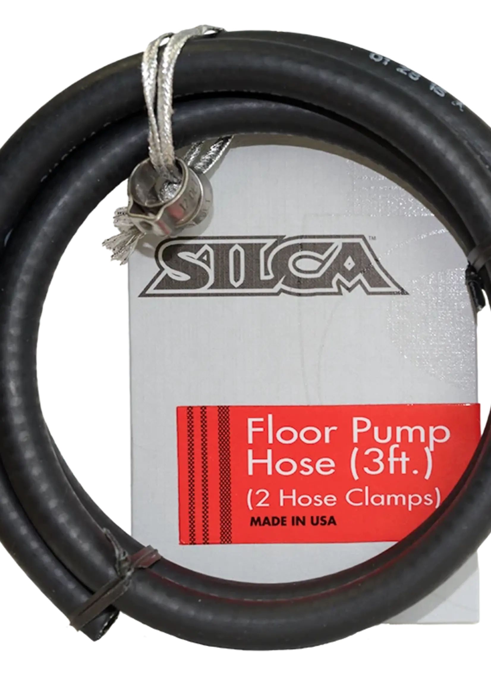 Silca Silca replacement hose 3ft w/clamp