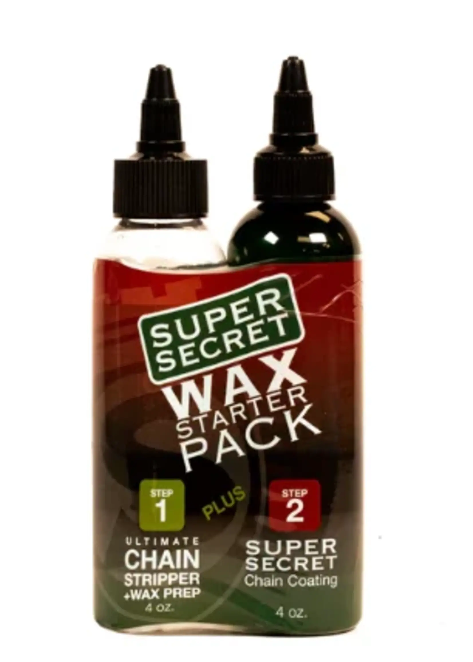 Silca Silca, Super Secret Wax Starter Pack, Chain Stripper + Drip Wax Prep Bundle