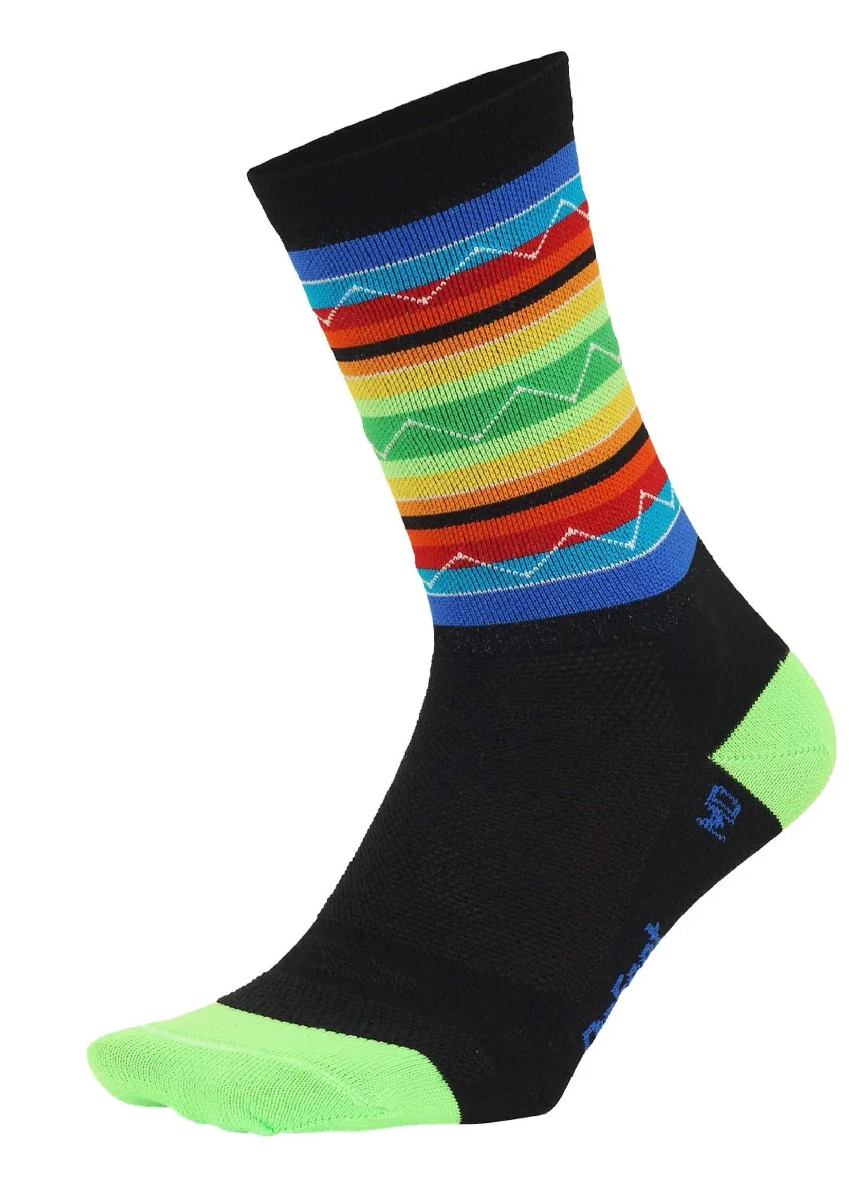 Defeet DEFEET, Aireator 6" Santa Fe Socks