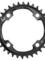 SRAM SRAM, X-SYNC 2, 34 Chainring, 12sp, BCD: 104, Aluminum, Black