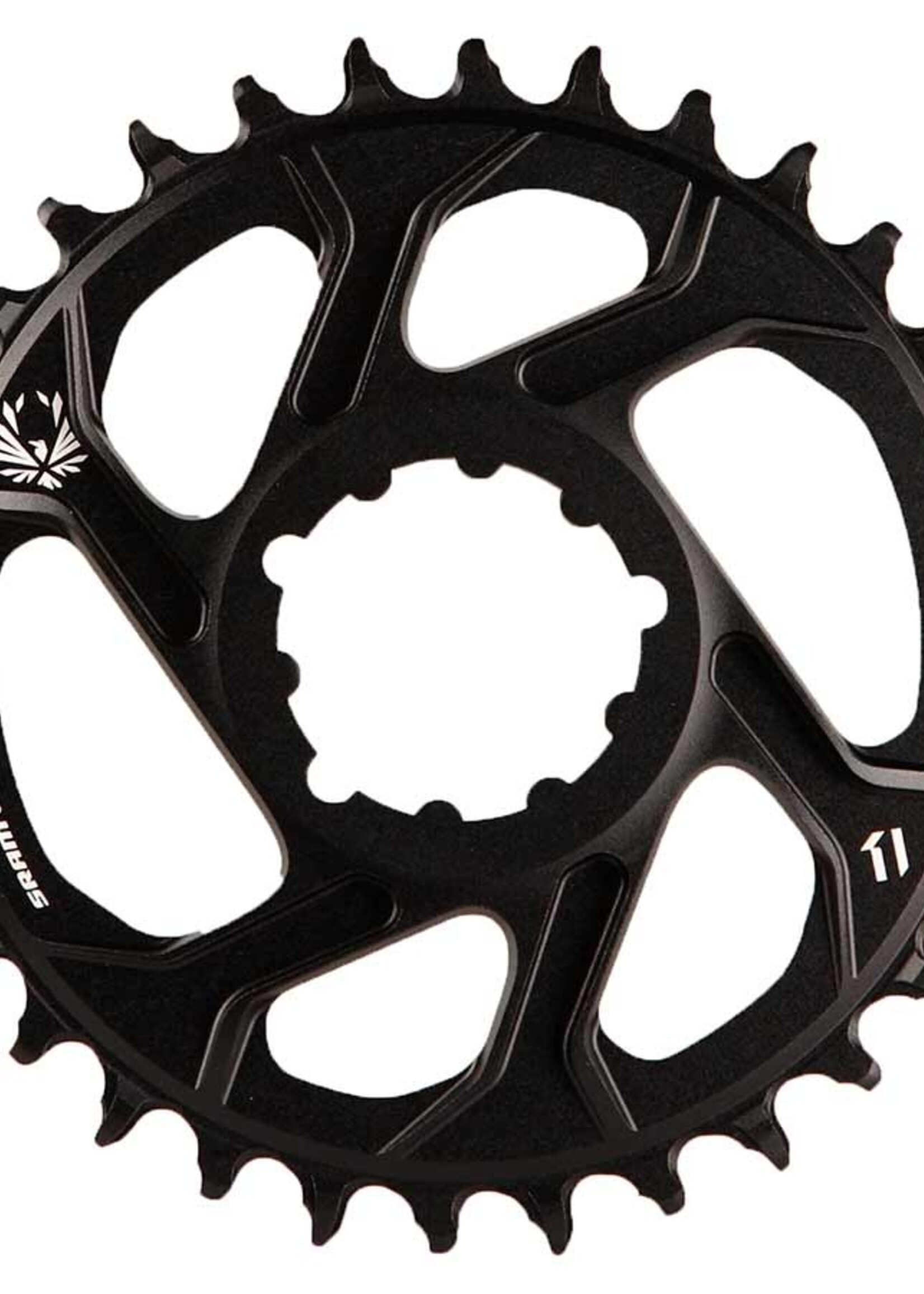 SRAM SRAM, X-Sync 2, 6mm offset, 34T, 12sp., BCD: Direct Mount, Single Chainring, Aluminum, Black