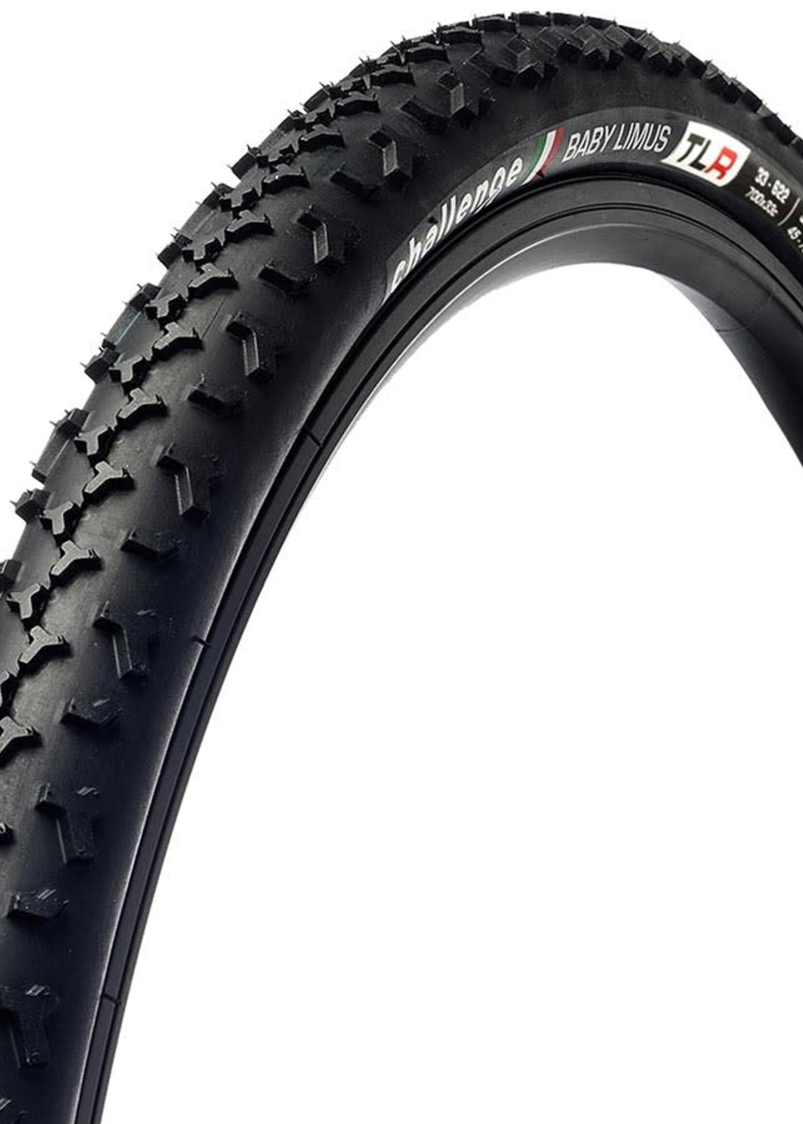 Challenge Challenge, Baby Limus Race TLR, Tire, 700x33C, Folding, Tubeless Ready, 120TPI, Black