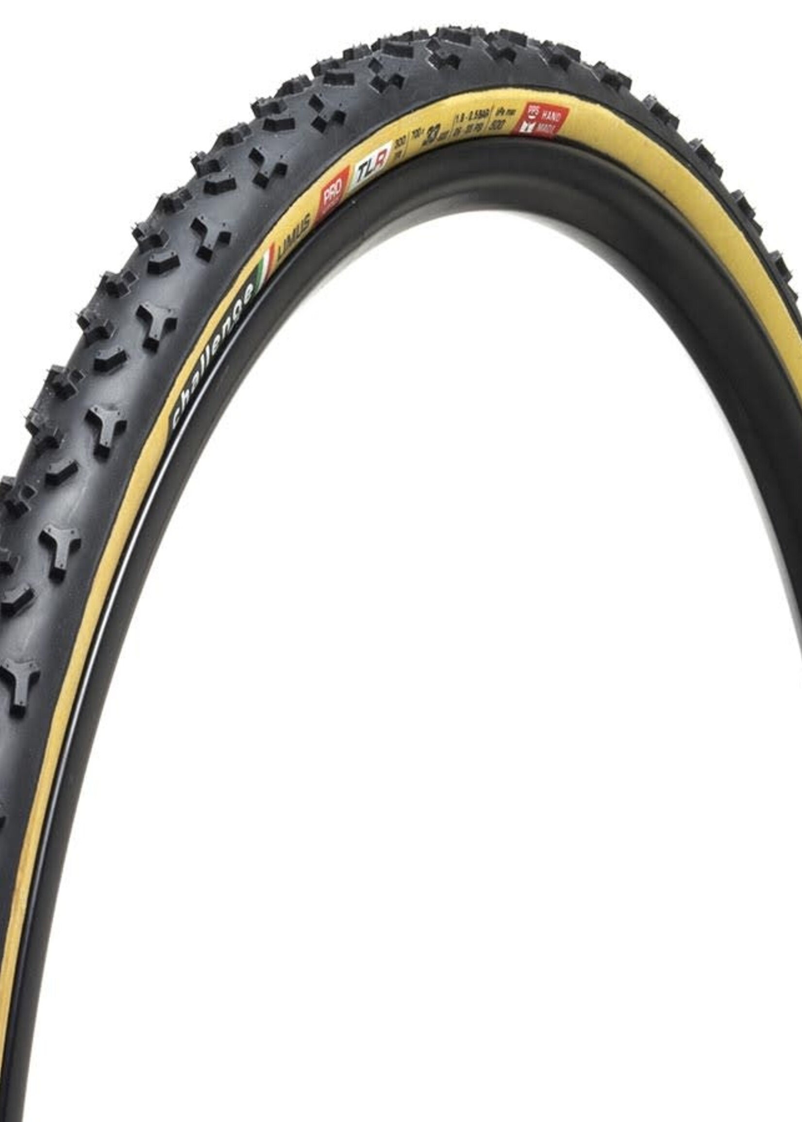 Challenge Challenge, Limus Pro, Tire, 700x33C, Folding, Tubeless Ready, Tanwall