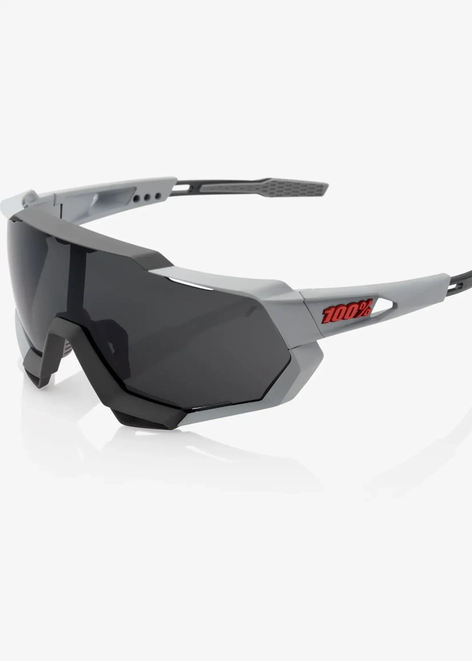 100% 100%, Speedcraft, Soft Tact Stone Grey/Smoke Grey Lens