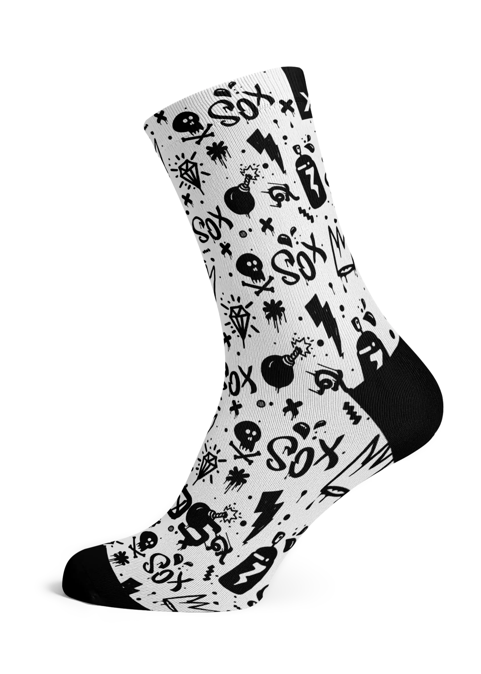 Sox SOX, Mono Chrome Crew Socks