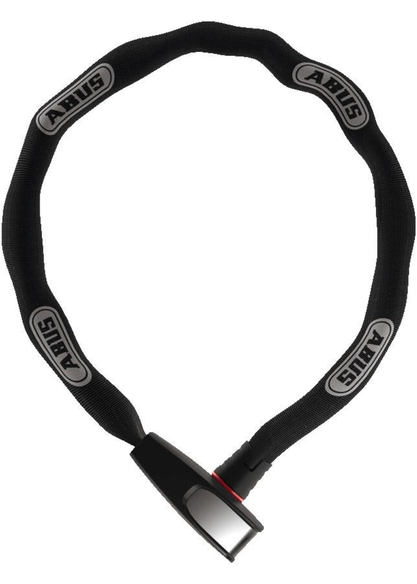 Abus Abus, 6806K Catena Reflective, Chain Lock, Key, 6mm, 110cm, 4.3', Black