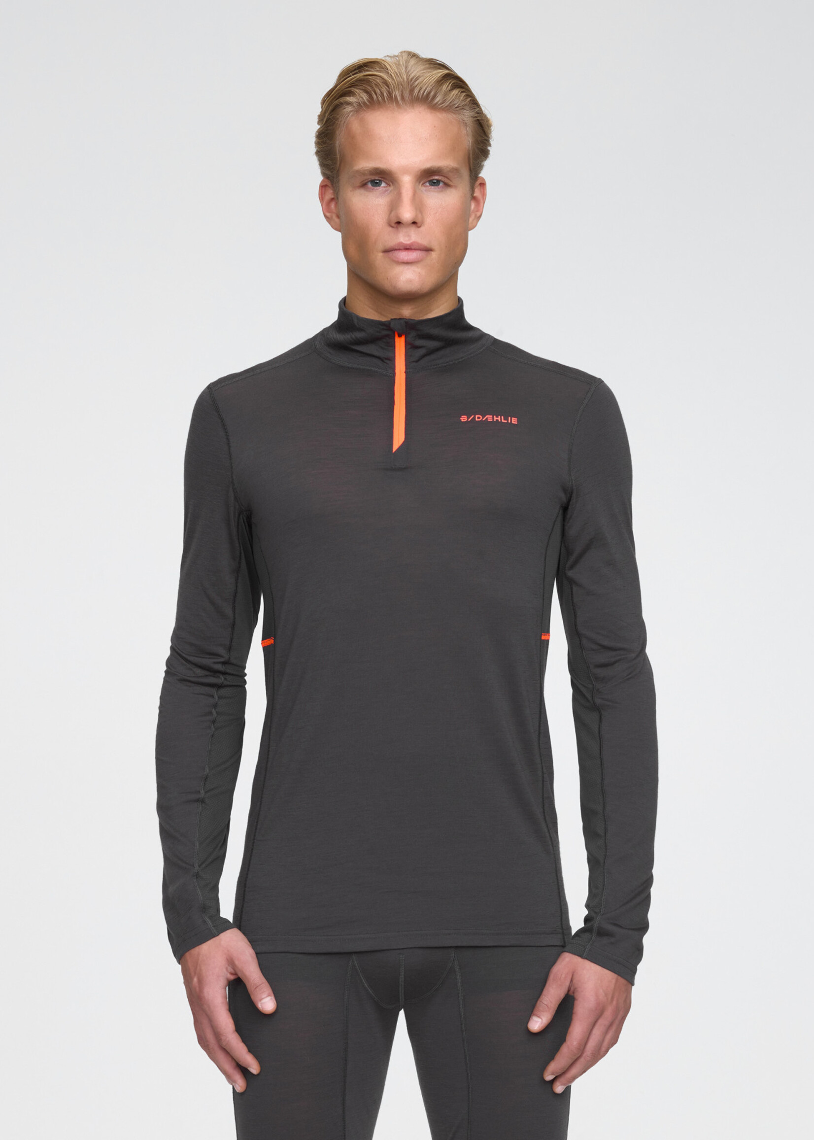 Daehlie DAEHLIE, Men's Performance Wool Half Zip