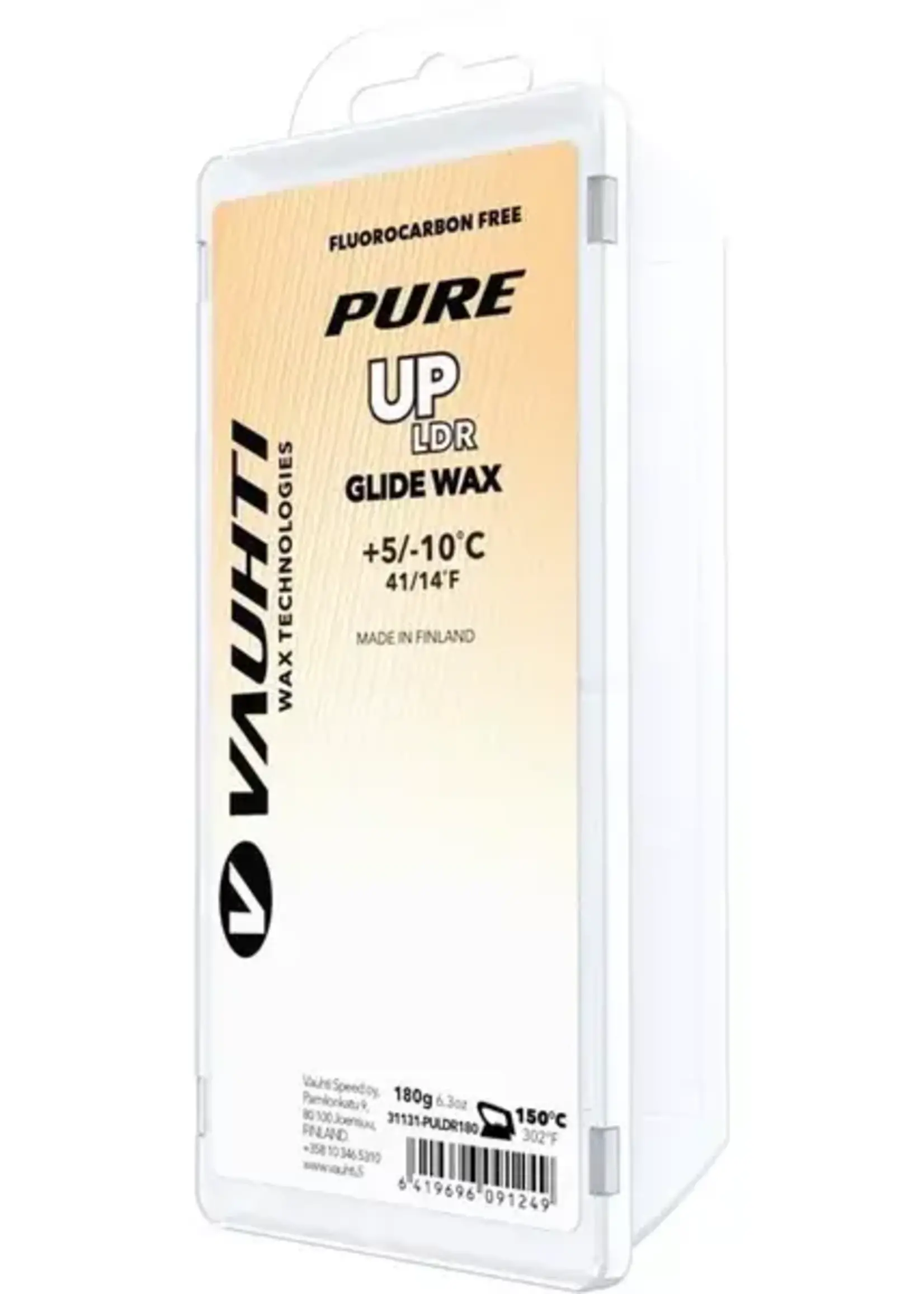 Vauhti VAUHTI, Pure UP Glide Wax 180g Block