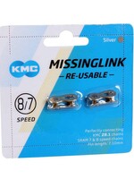 KMC KMC, MissingLink, 6/7/8 Speed, 7.1mm, Reusable, 2pcs