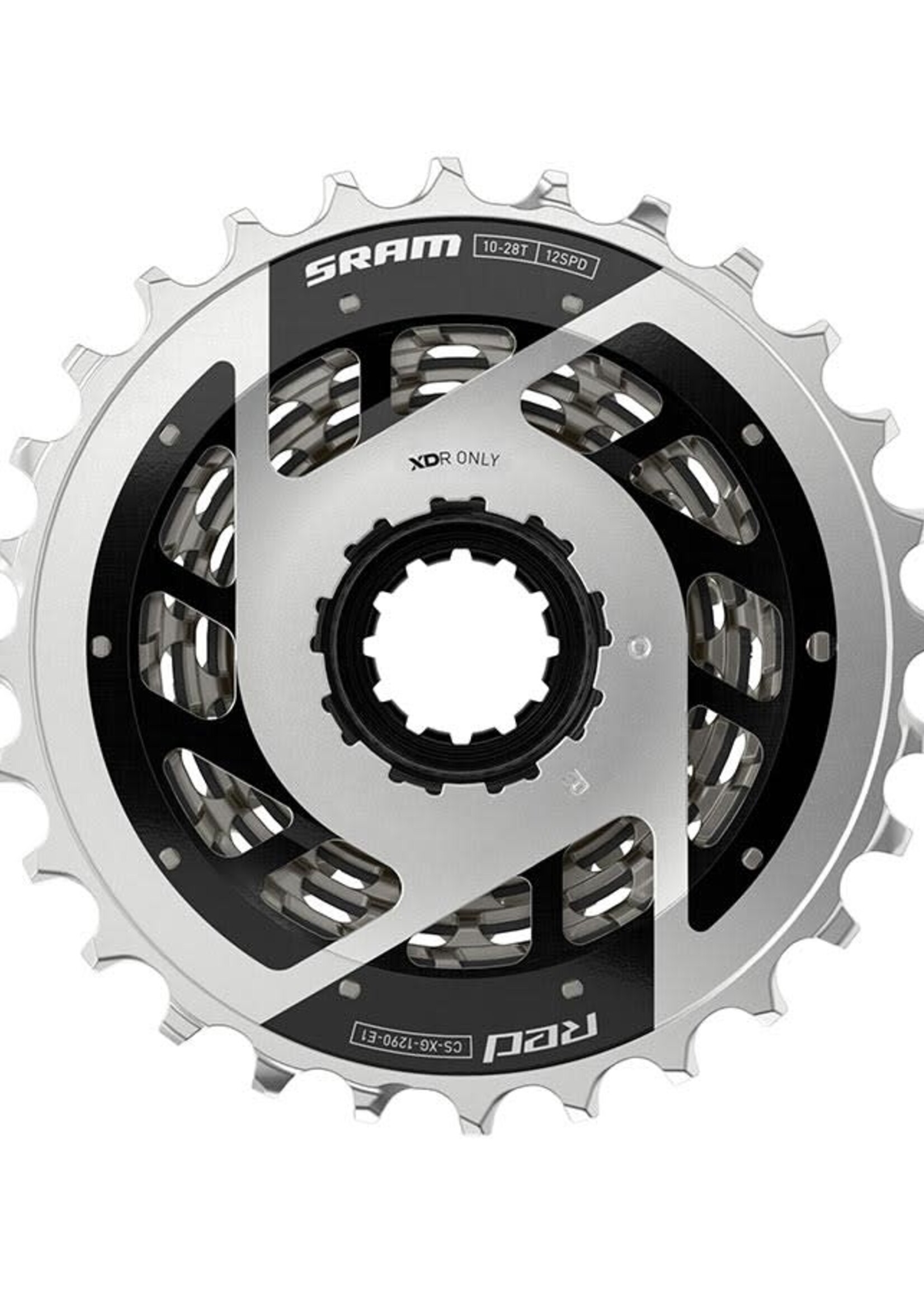 SRAM SRAM, XG-1290 E1, Cassette, Silver, Speed: 12, 10-33T, XD-R