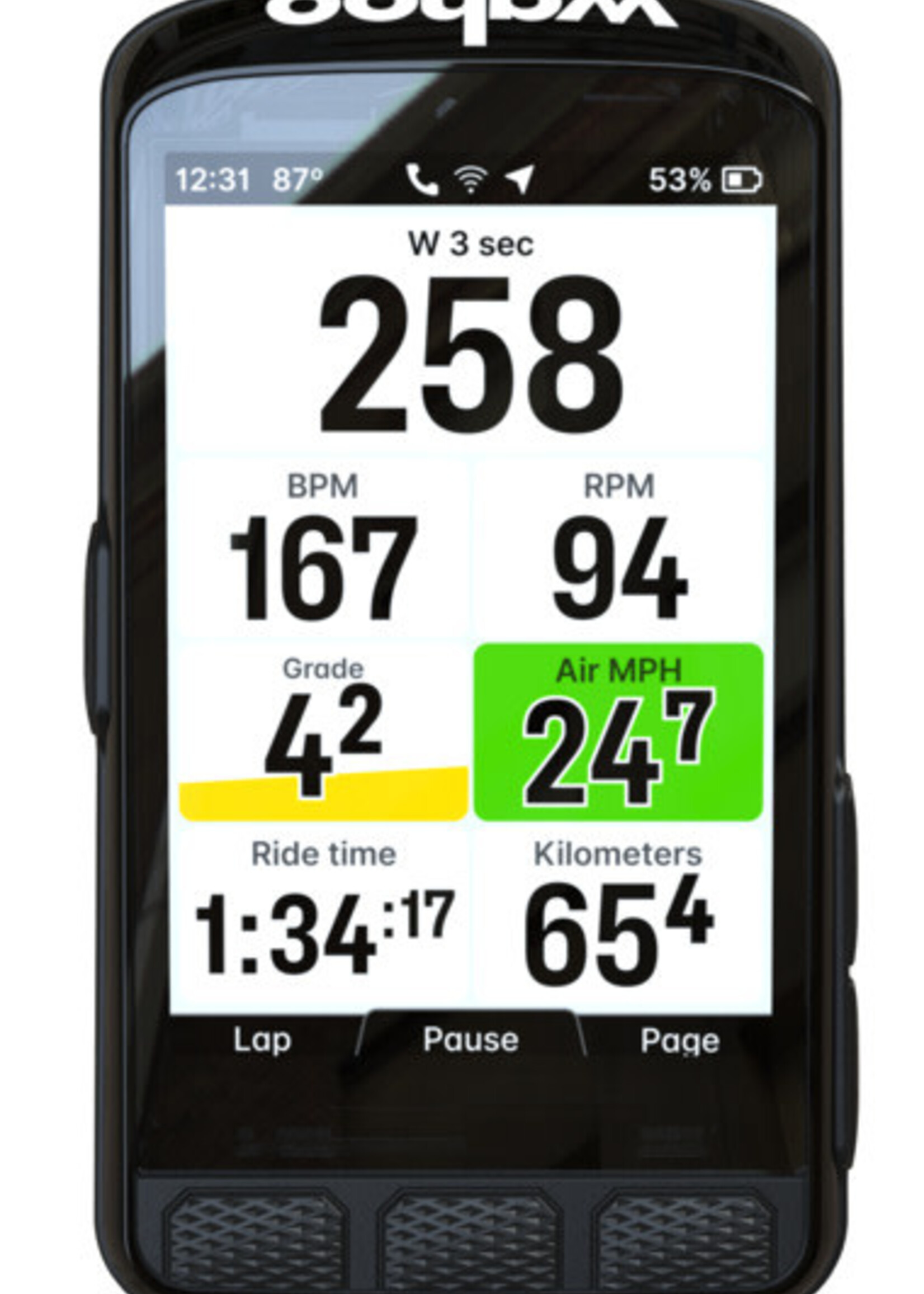 WAHOO WAHOO ACE GPS COMPUTER