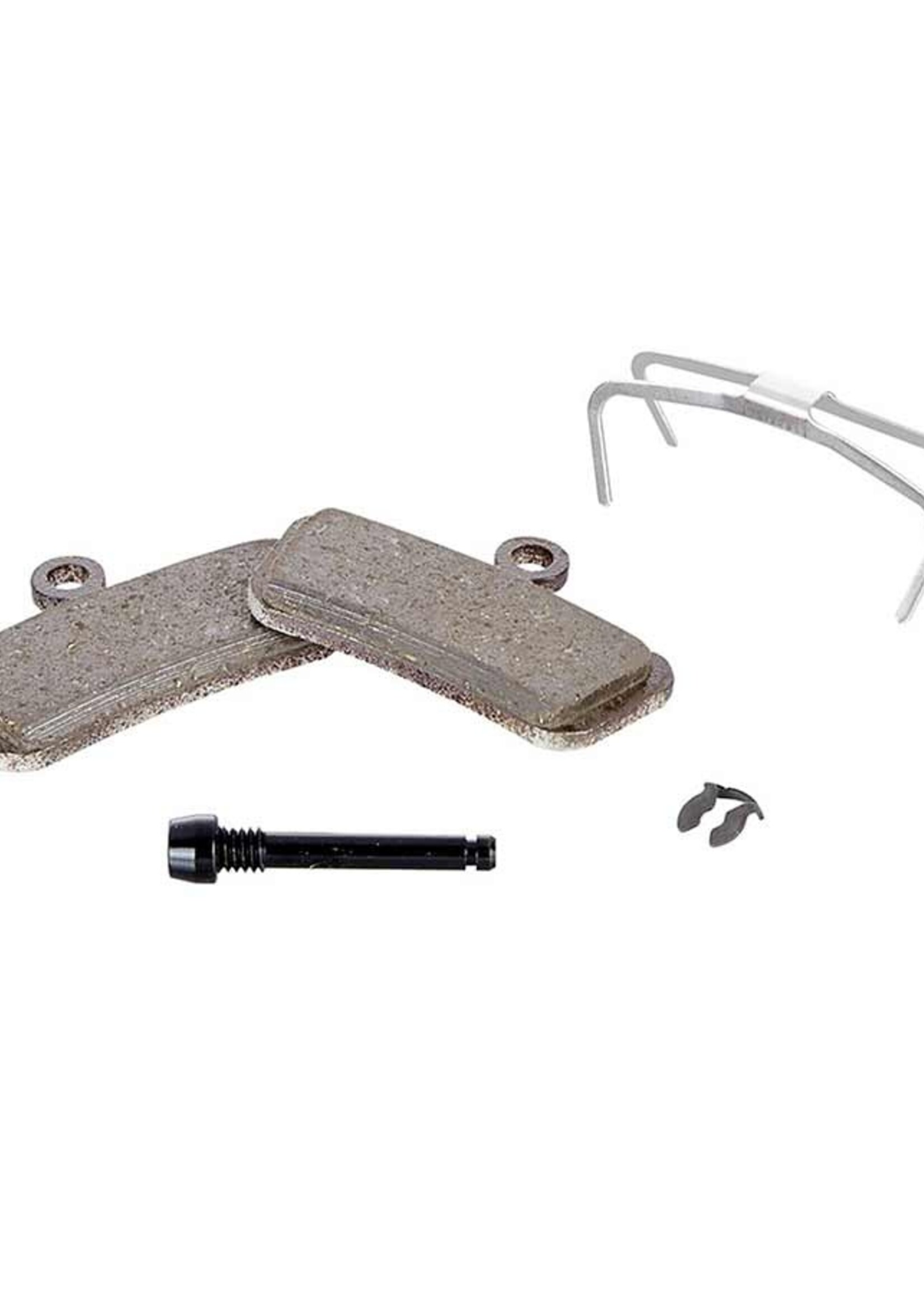 SRAM SRAM, Guide/Trail, Disc Brake Pads, Shape: SRAM Guide/G2, Organic Powerful, Steel, Medium, Pair