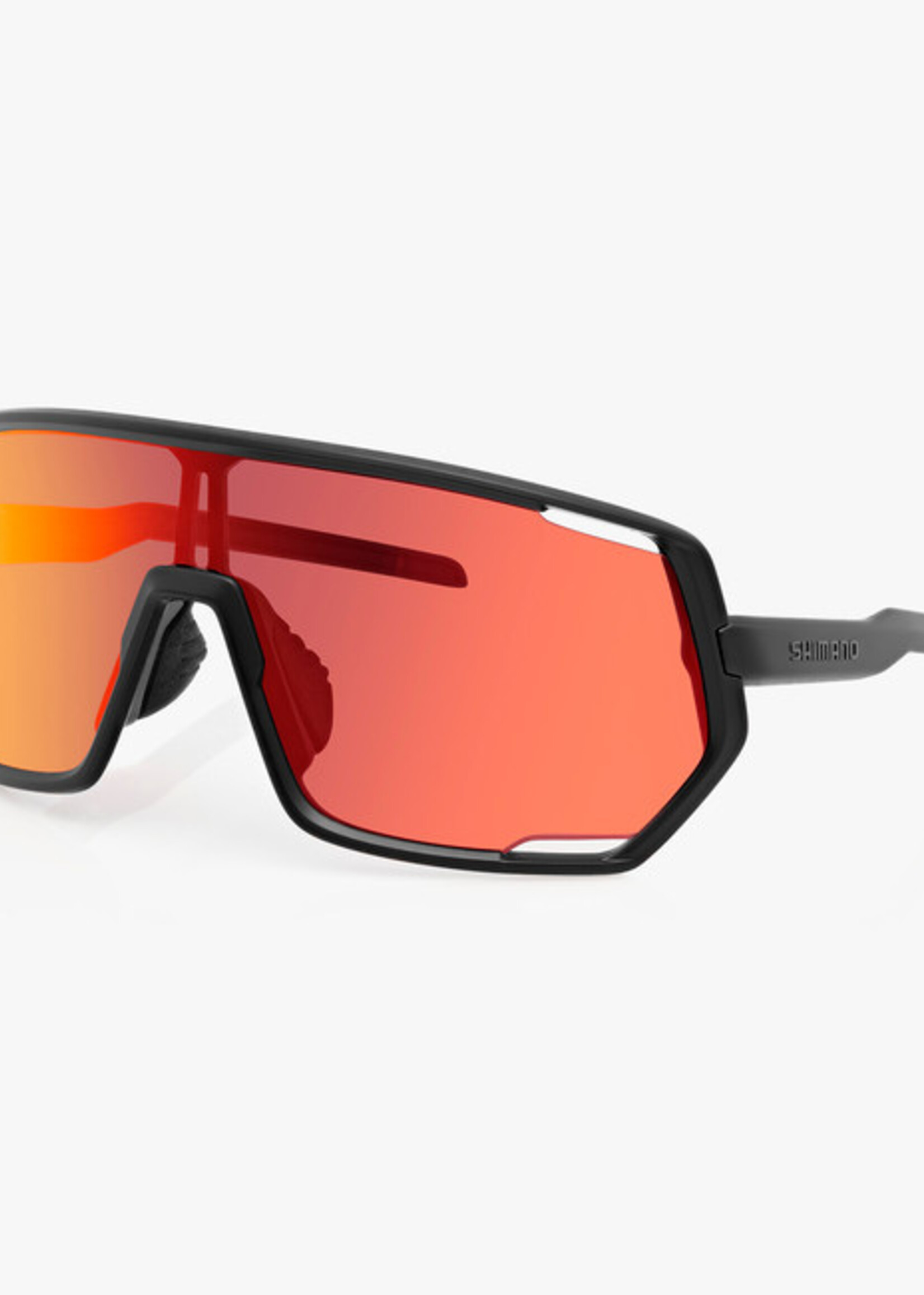 Shimano SHIMANO, Technium 2, Matte Black Frame, Ridescape Road Lens/Clear Spare