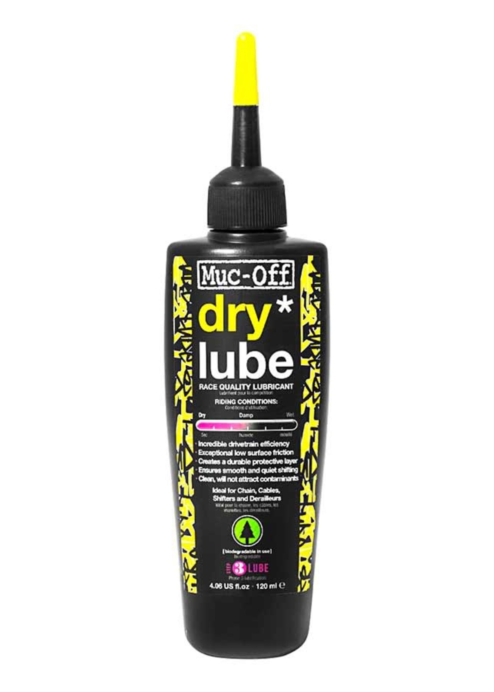 Muc-Off Muc-Off, Dry, Lubricant, 120ml, 966CA (FR/ENG)