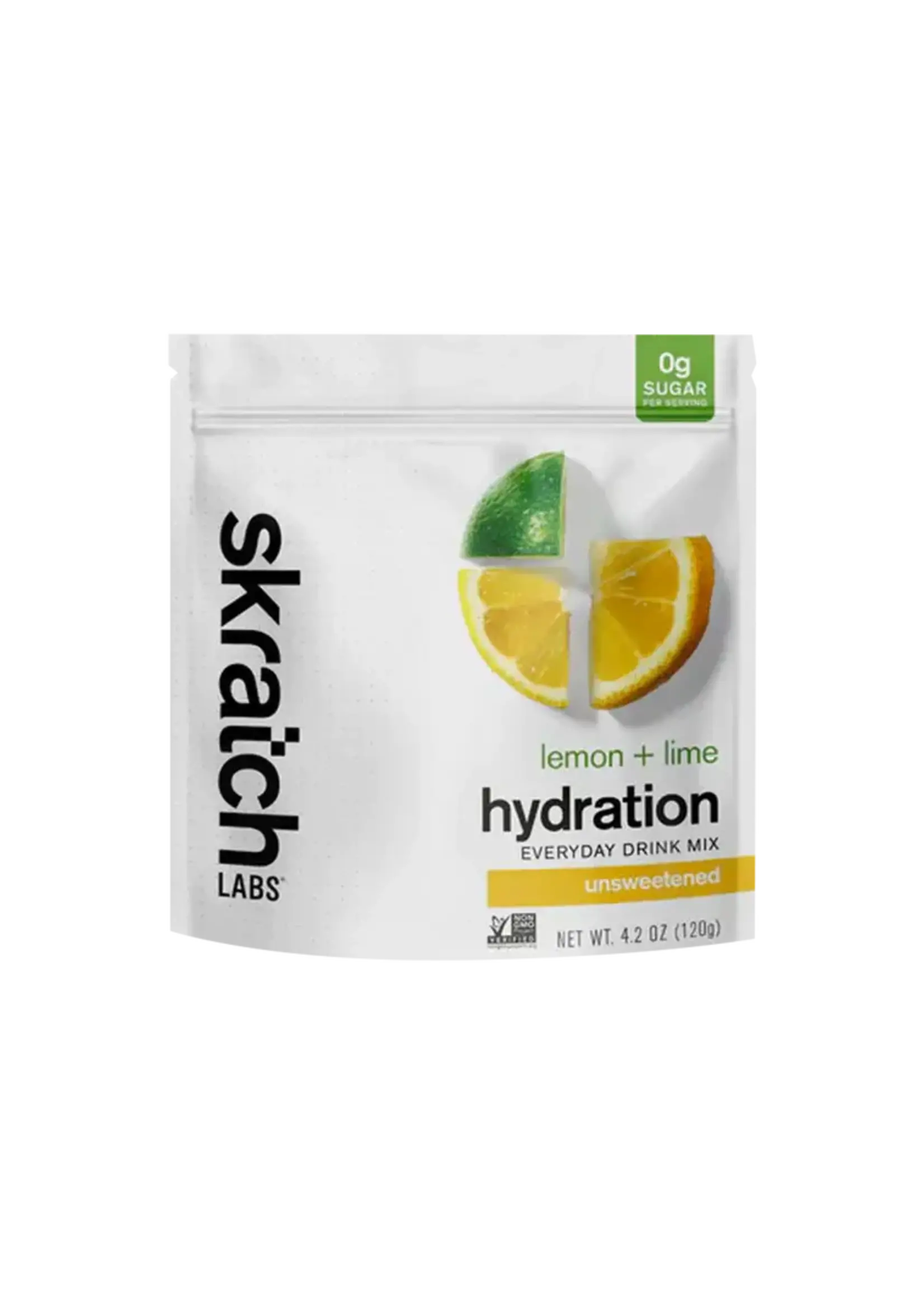 Skratch Labs, Everyday Hydration Mix Lemon Lime (Unsweetened) 120g
