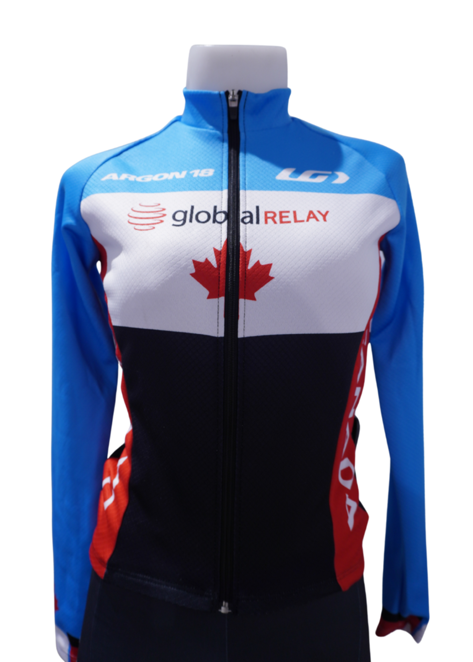 Louis Garneau Louis Garneau, Unisex, Cycling Canada Long Sleeve Jersey
