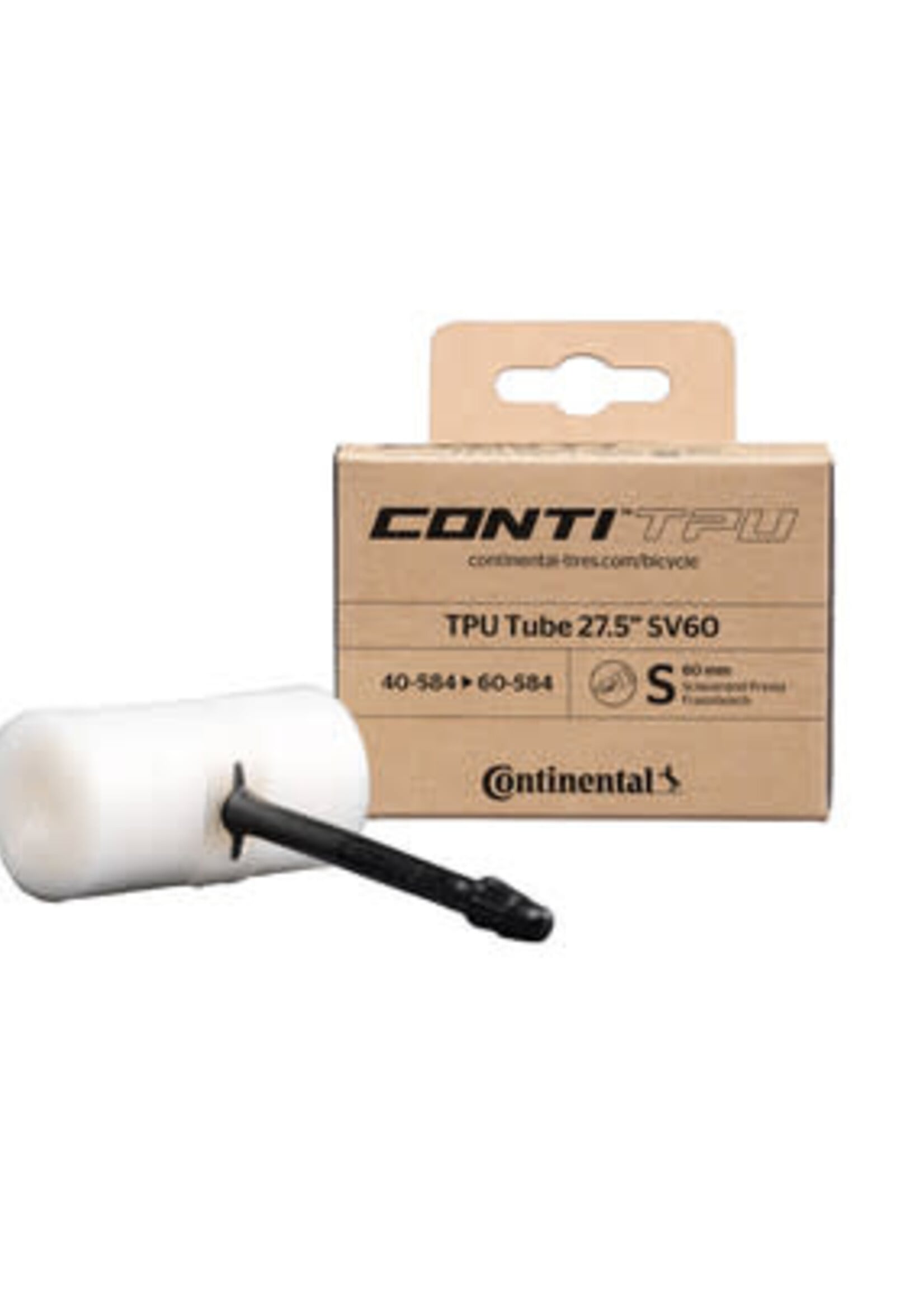 Continental CONTINENTAL TPU INNER TUBE 700C X 25-35 PV 60MM