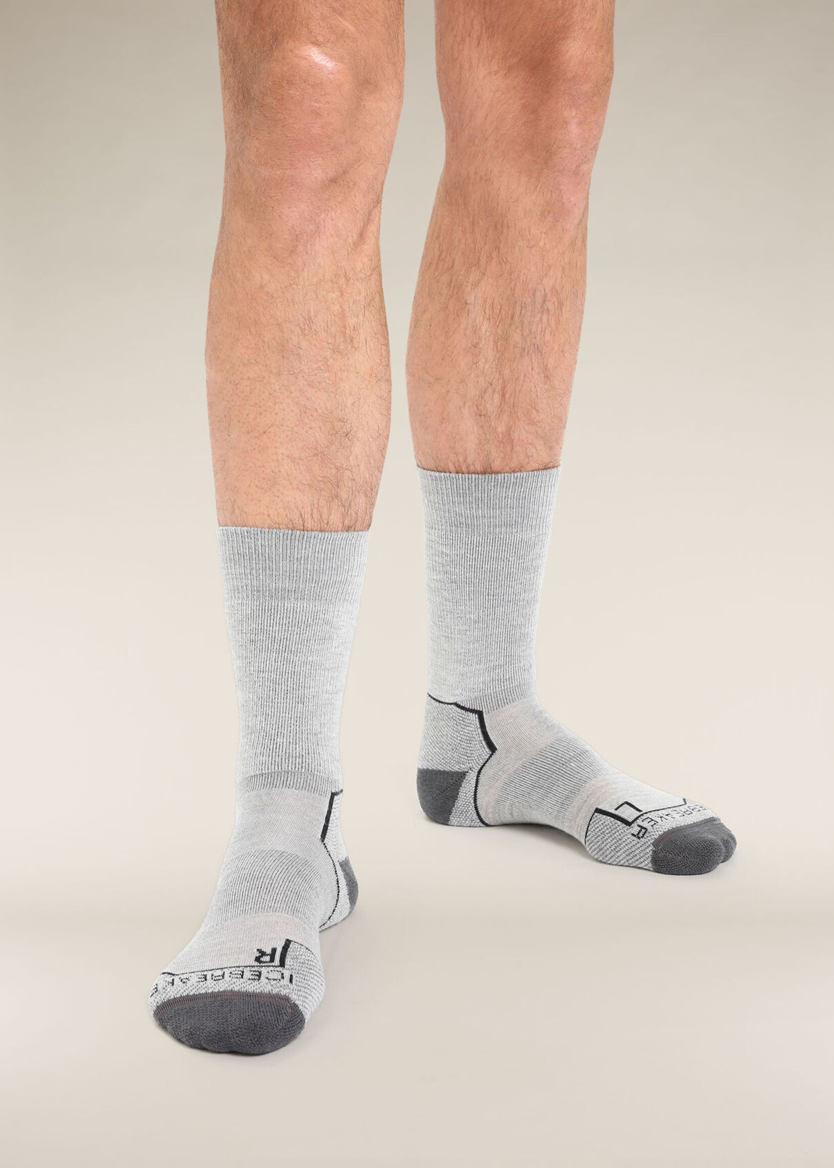 Icebreaker ICEBREAKER, Men's Merino Hike+ Medium Crew Sock