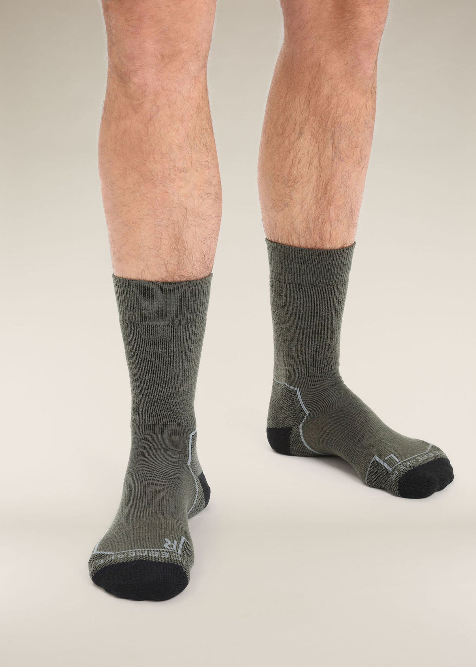 Icebreaker ICEBREAKER, Men's Merino Hike+ Medium Crew Sock
