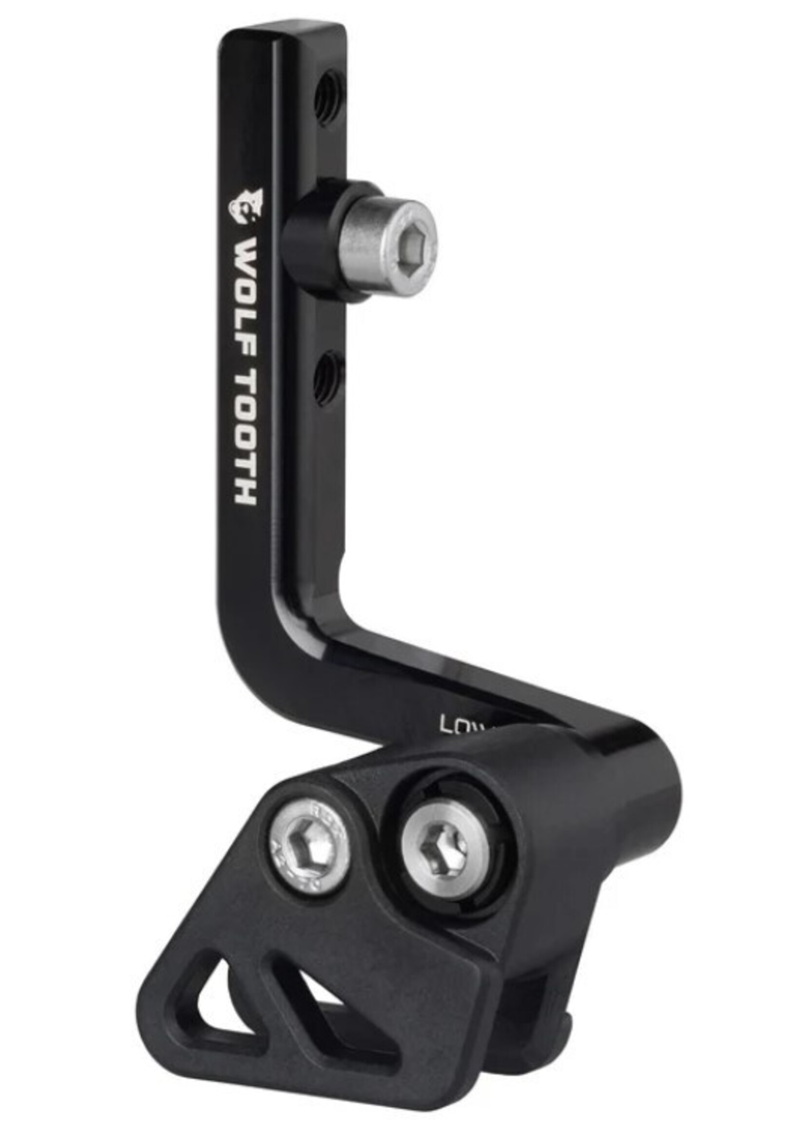 Wolf Tooth Wolf Tooth Gnarwolf Chainguide Braze-On Mount, Black, Rev 2