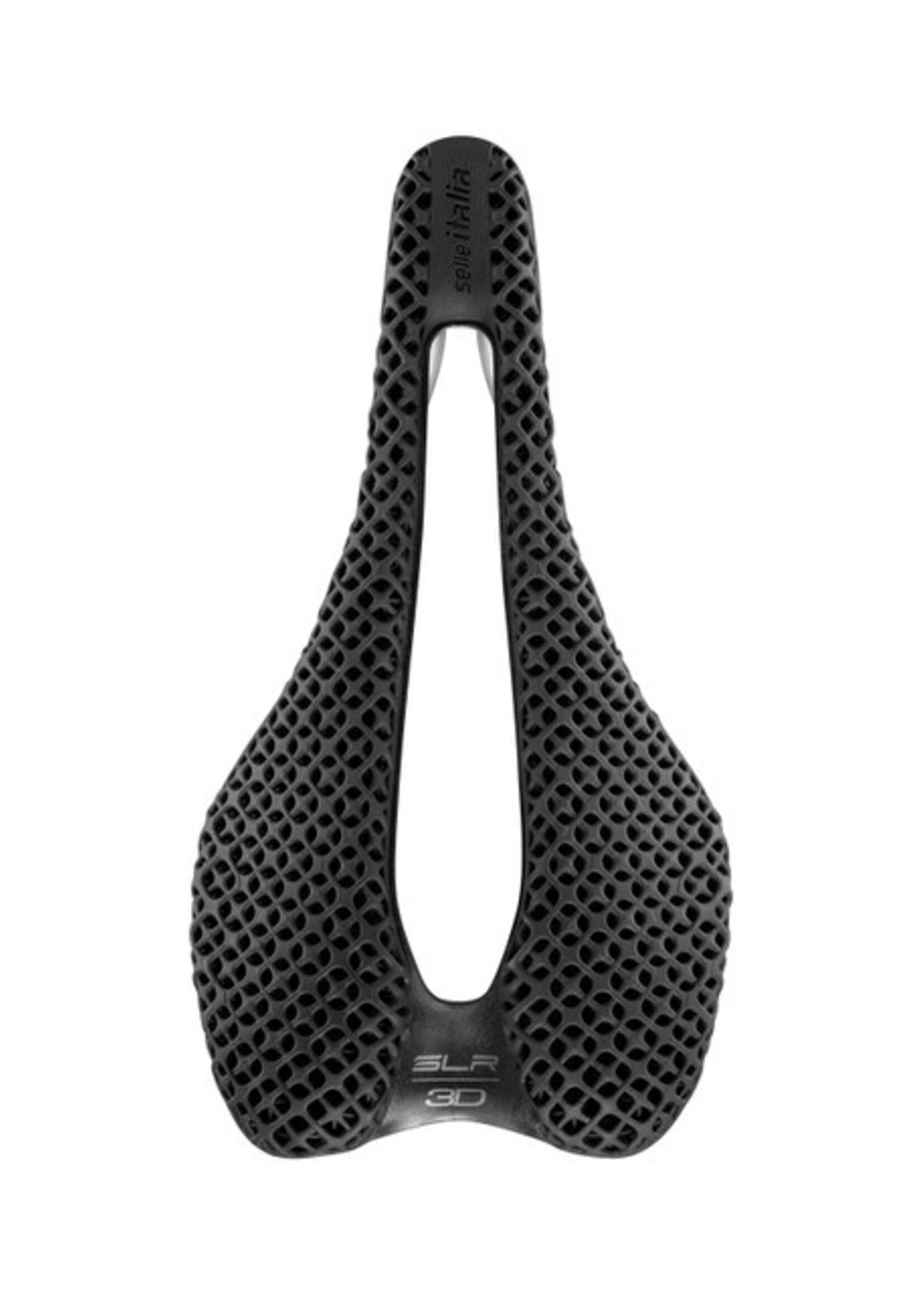 SELLE ITALIA Selle Italia, SLR 3D Boost Superflow Ti 316, Saddle, 248 x 145mm, Unisex, Black