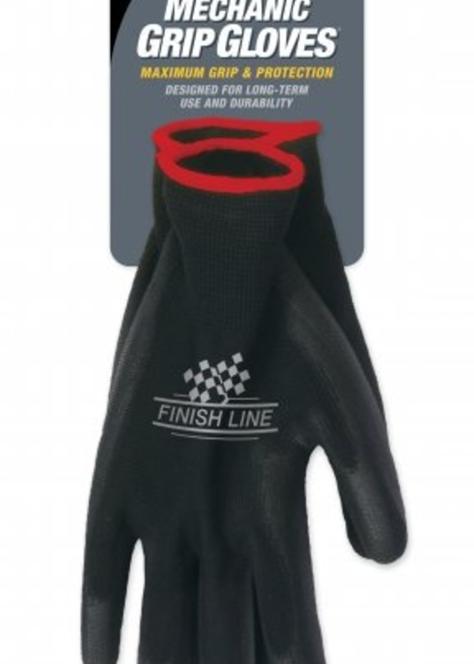 FINISH LINE MECHANIC GRIP GLOVES (L/XL)