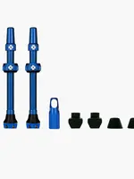 Muc-Off Muc-Off, V2, Tubeless Valve, Presta, 60mm, Blue, Pair