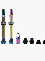 Muc-Off Muc-Off, V2, Tubeless Valve, Presta, 44mm, Iridescent, Pair