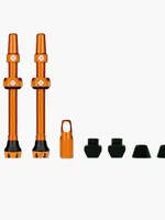 Muc-Off Muc-Off, V2, Tubeless Valve, Presta, 44mm, Orange, Pair