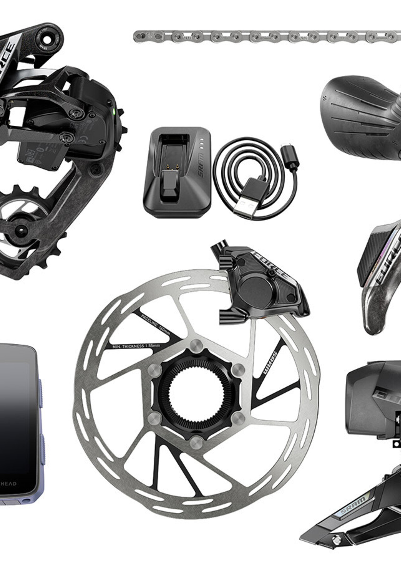 SRAM SRAM, Force AXS E1 Build Kit with Karoo