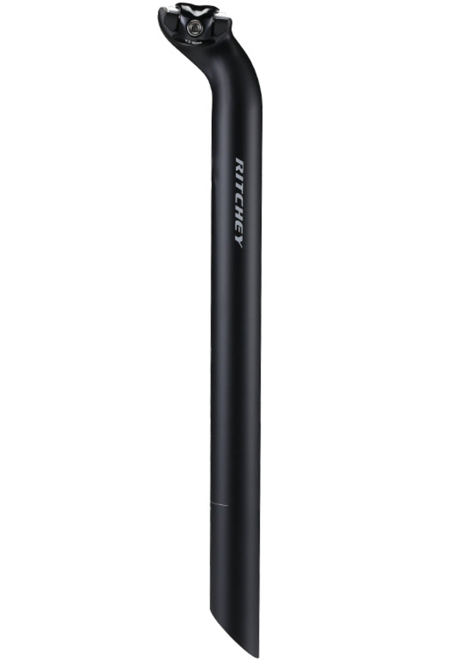 Ritchey RITCHEY, 1-Bolt Seatpost, WCS Carbon, 31.6x400mm, 0 Offset, Black