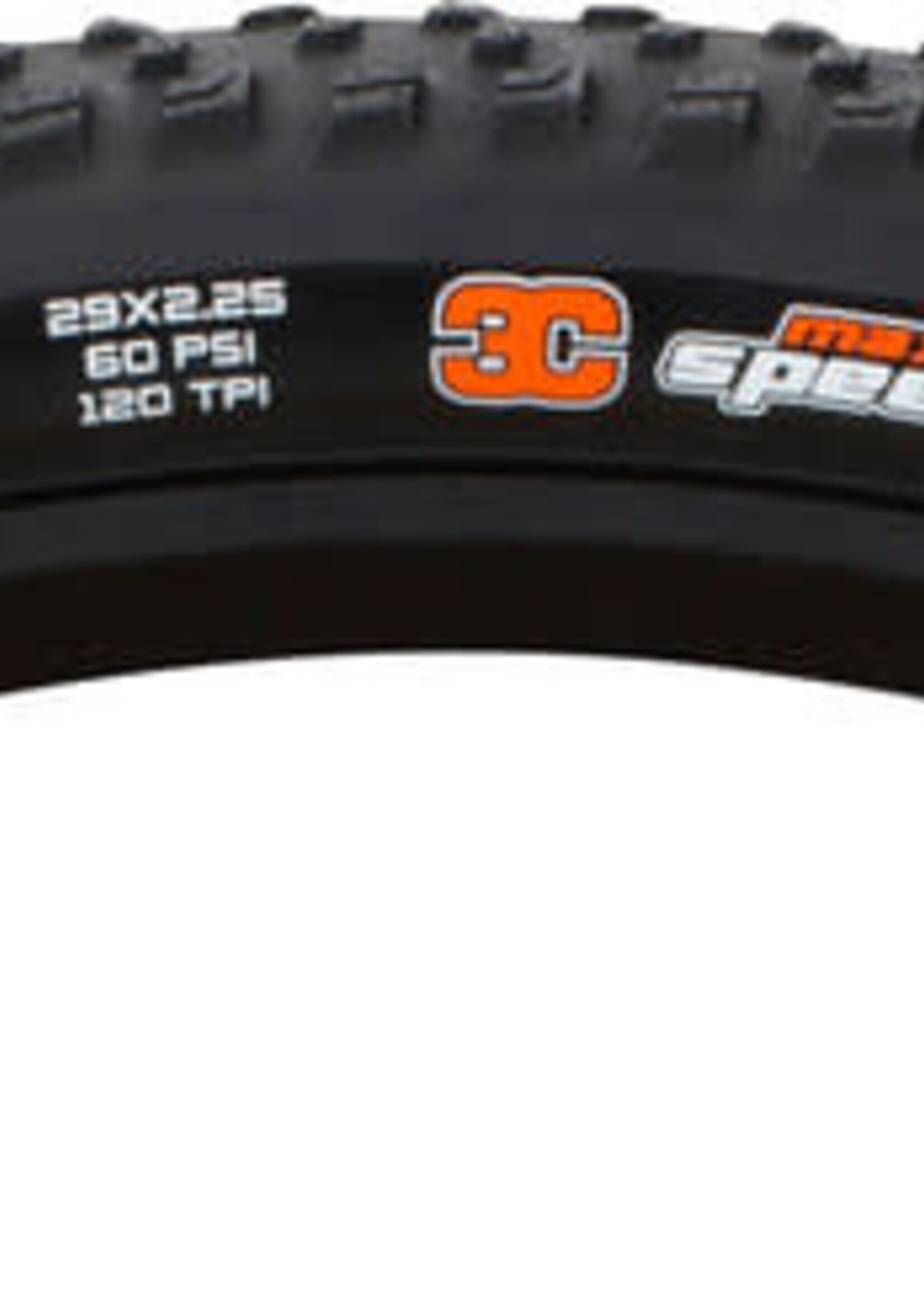 Maxxis MAXXIS, Rekon Tire, 29''x2.25, Folding, Tubeless Ready, 3C Maxx Speed, EXO, 120TPI, Black