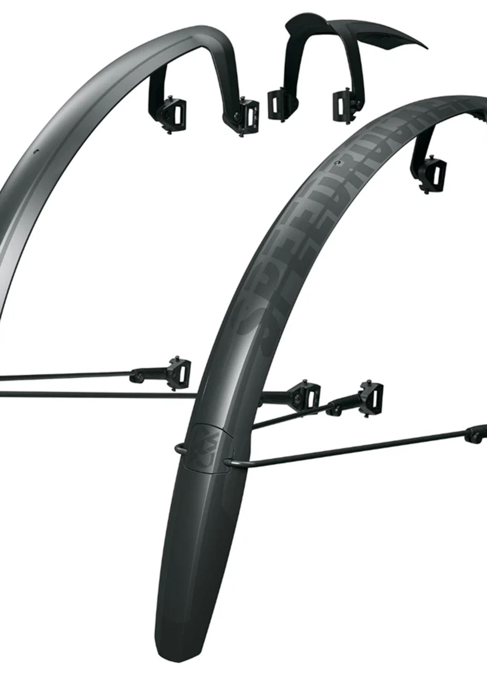 SKS SKS Speedrocker XL Gravel Fender Set, Clip-on, 27.5" & 700c, Max Tire 52mm, Black
