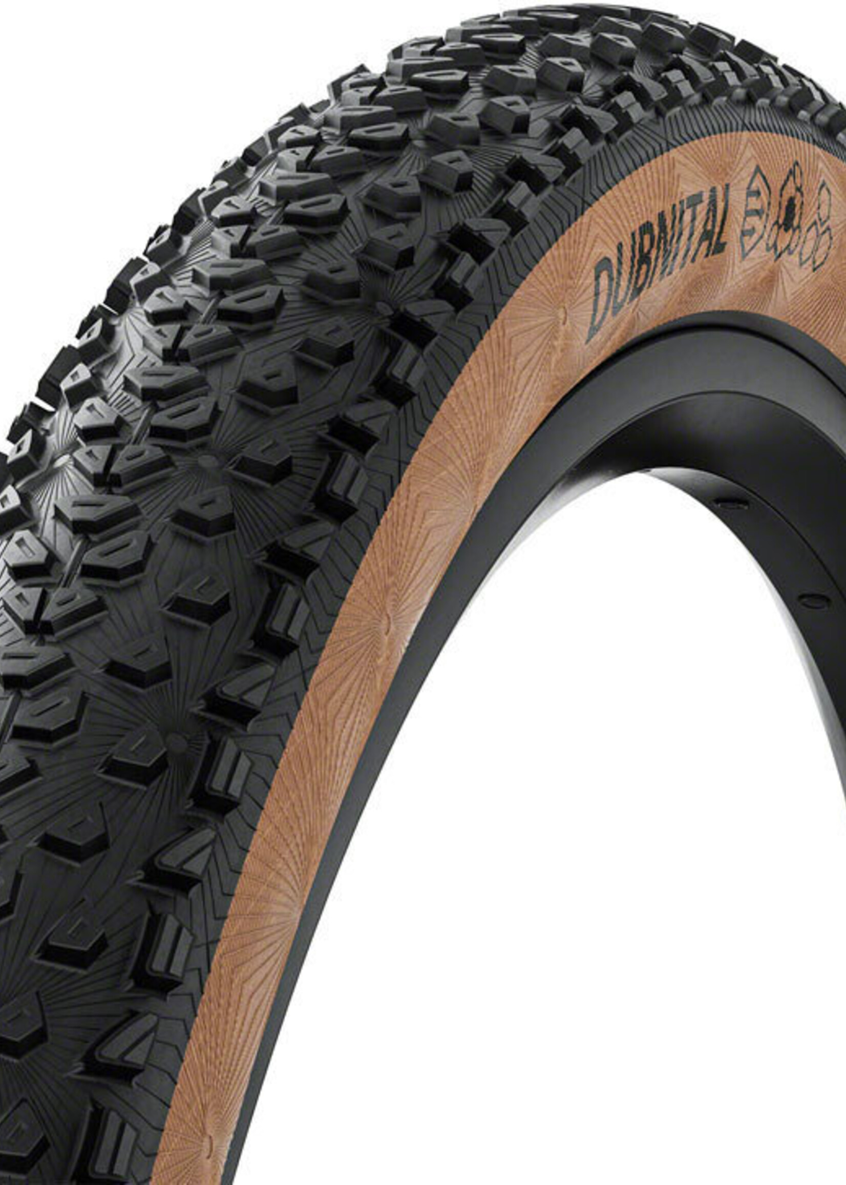 Continental Continental DUBNITAL 29 X 2.4 Trail Casing Rapid Folding Transparent