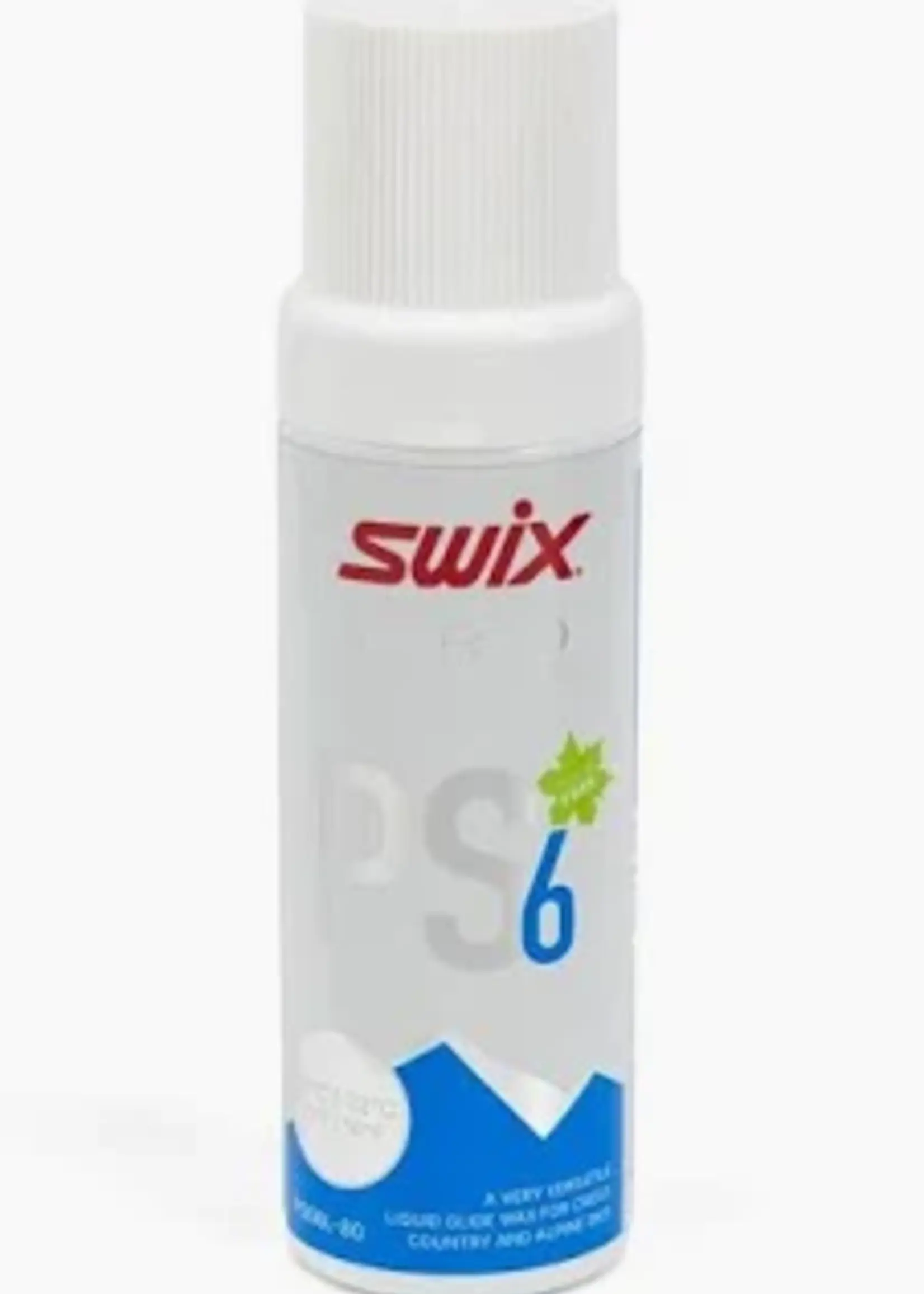 Swix SWIX, PS6 Blue Liquid Glide Wax (-4°C / -12°C), 80ml