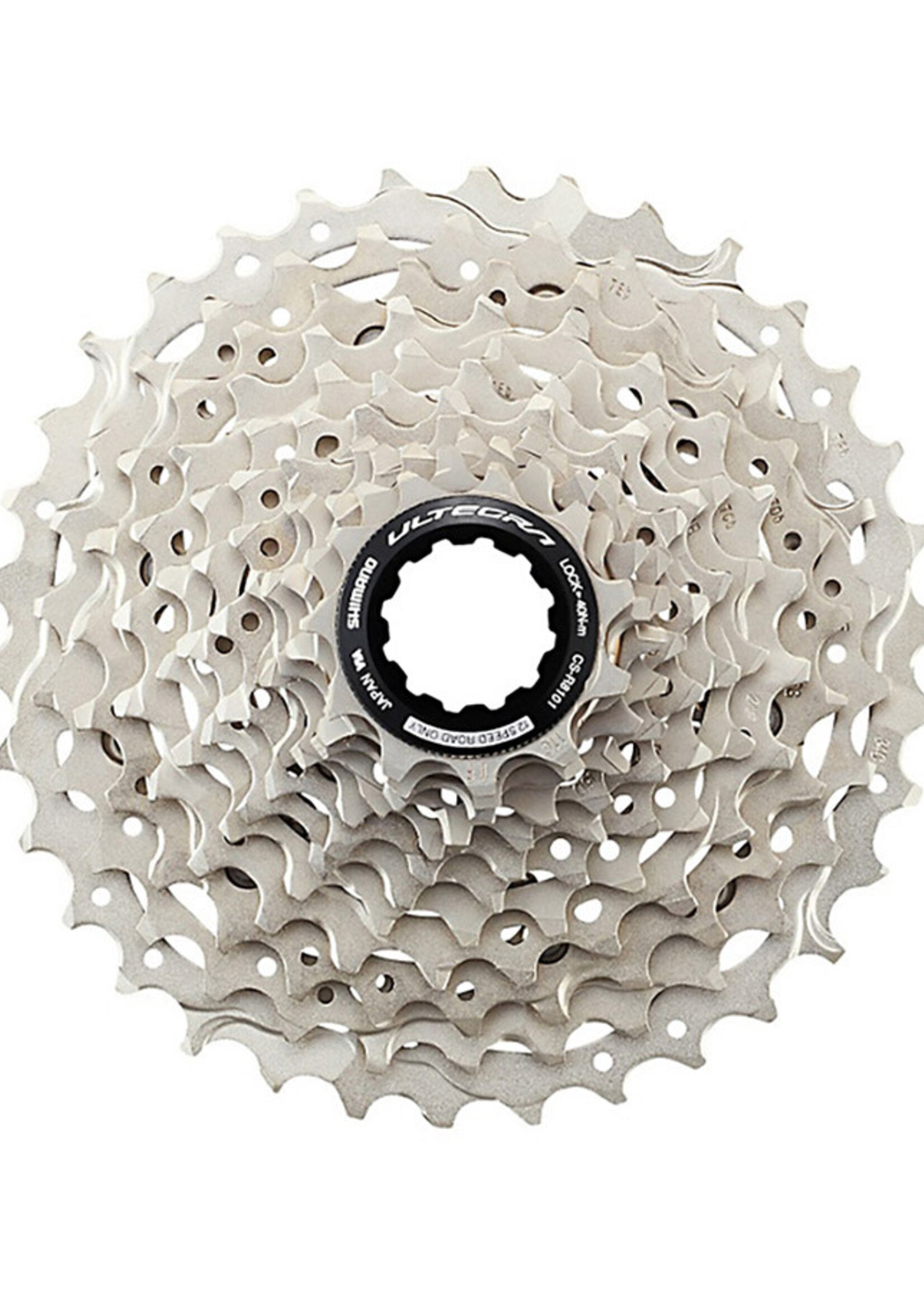 Shimano Shimano, Ultegra CS-R8101, Cassette, Nickel plated, Speed: 12, 11-34T, HG+ 12sp Road ONLY, ICSR810112134