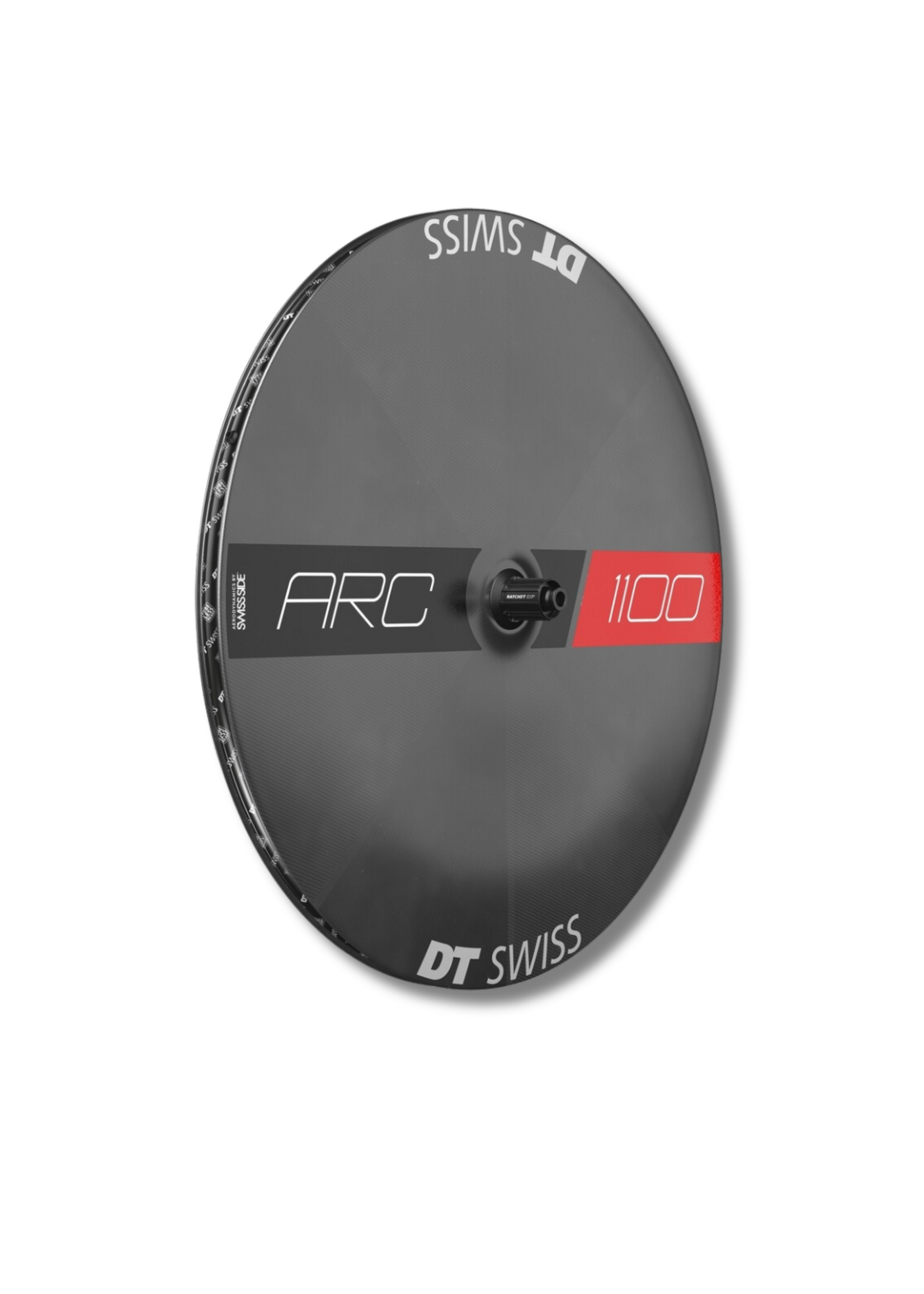 DT SWISS DT Swiss ARC 1100 DiCut Aero Disc Rear Wheel - 700, 12 x 142mm,  Centerlock, HG 11 /XDR, Black