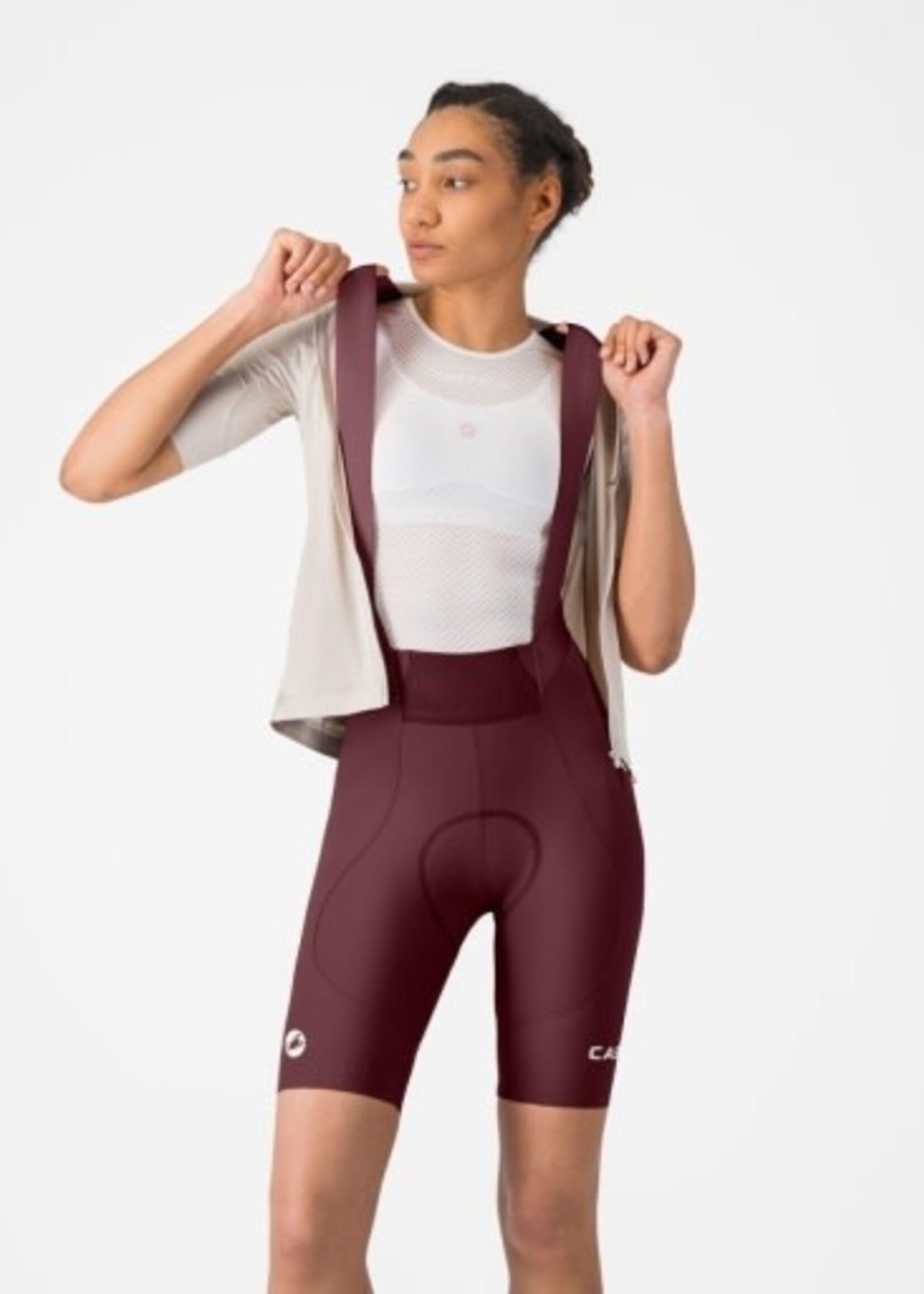 MVC Group CASTELLI, Espresso 2 DT Bibshort Women